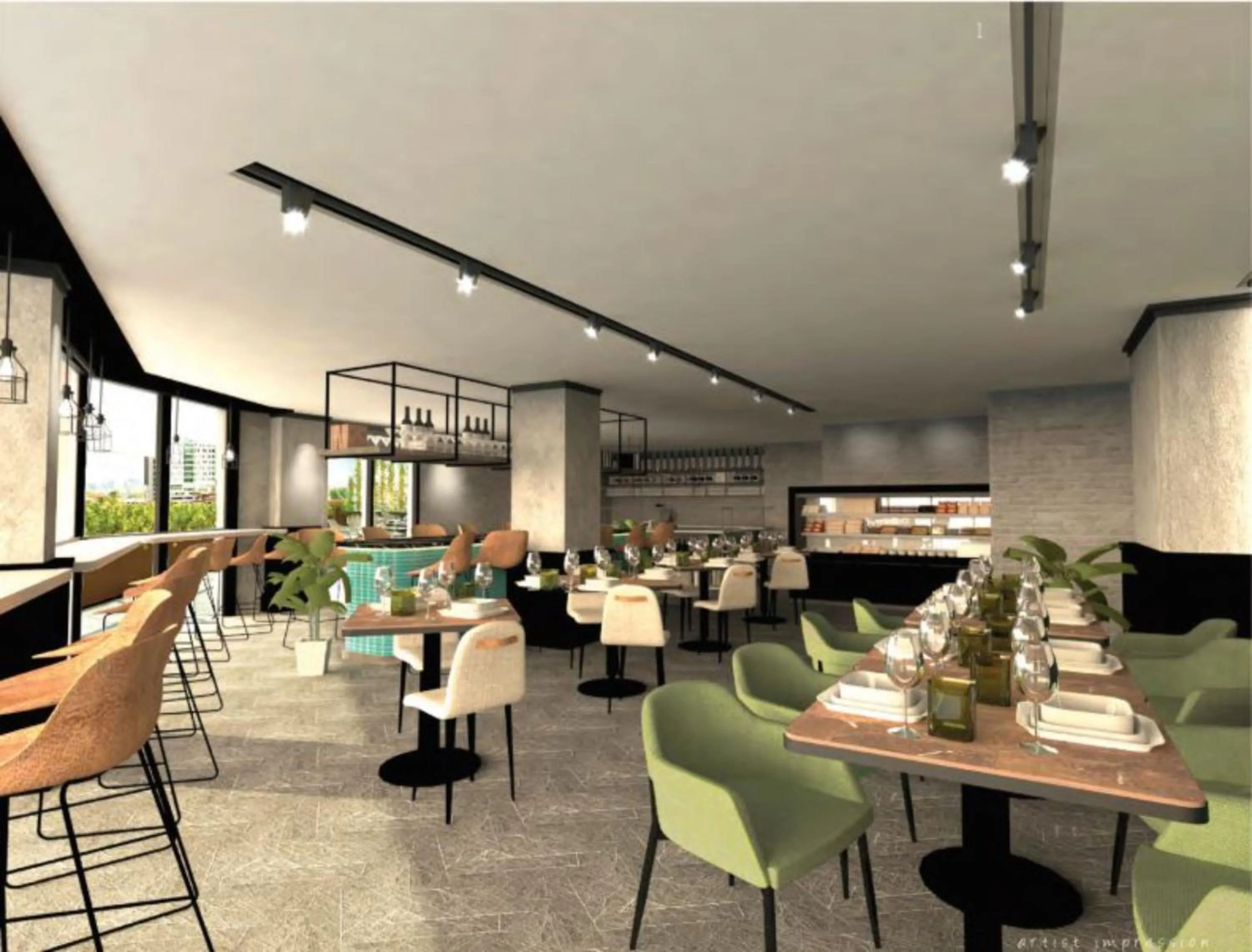 Restaurant/places to eat in J-Hotel by Dorsett