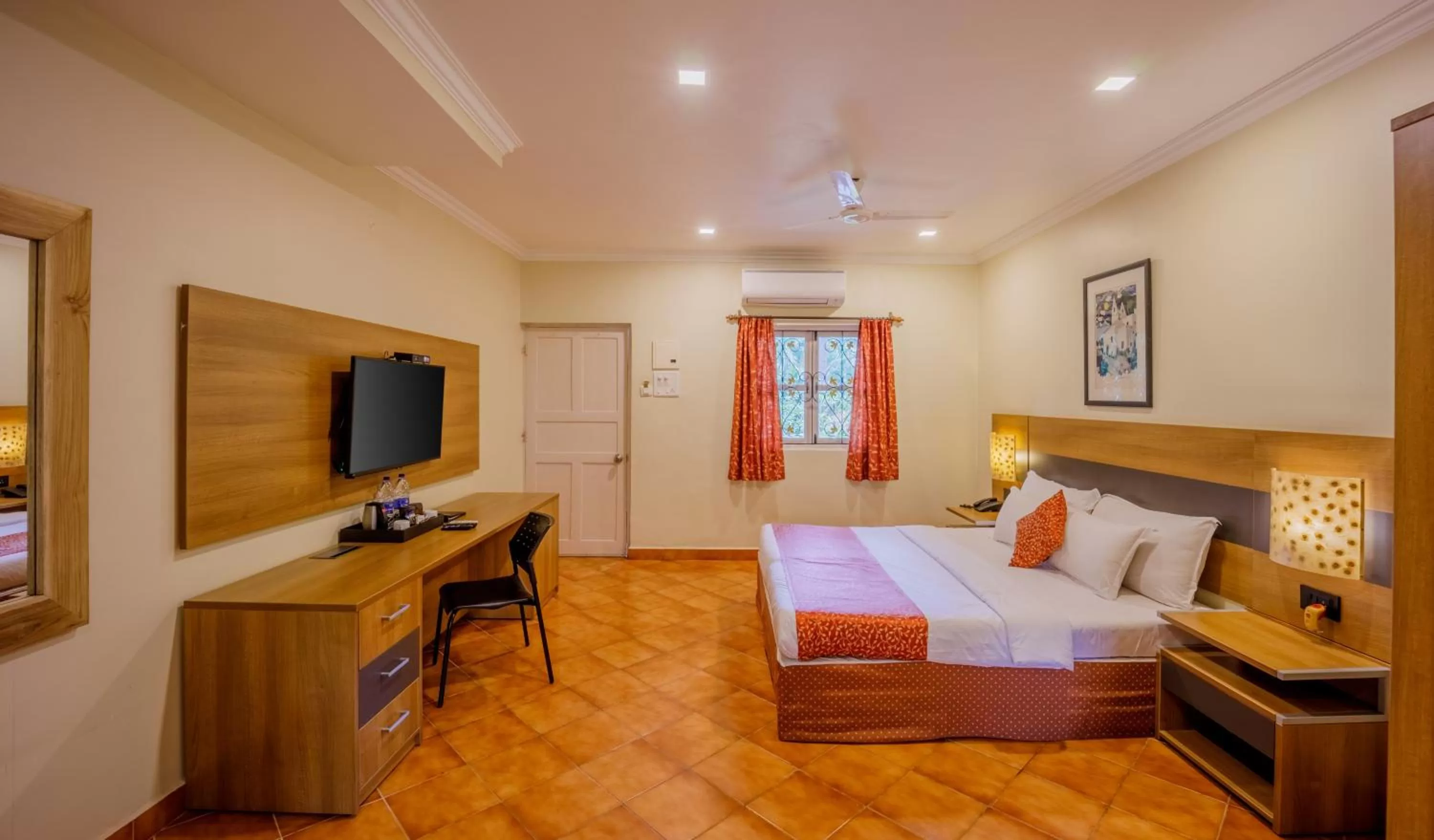 Bed in Chalston Beach Resort