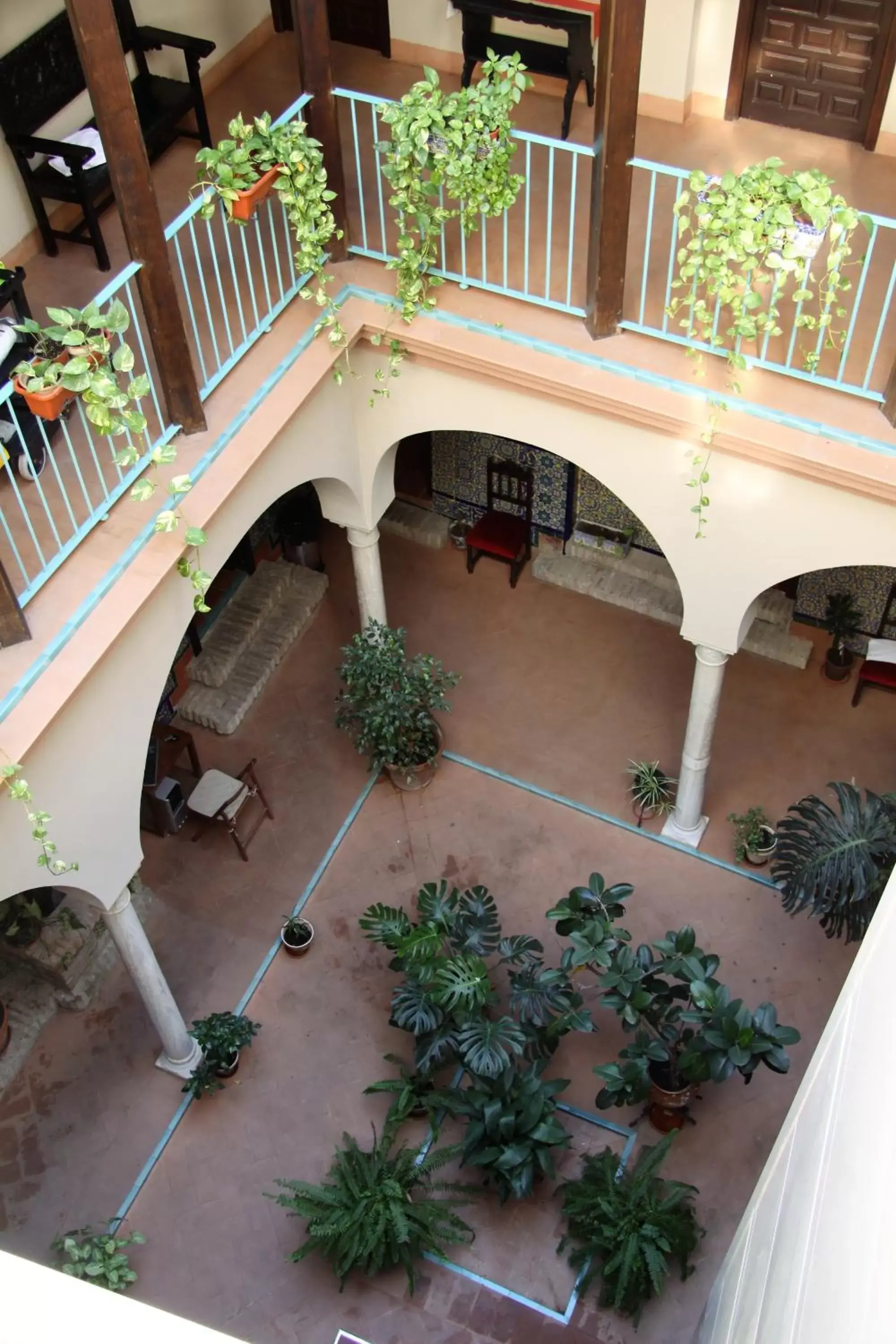 Property building in Hotel Patio de las Cruces