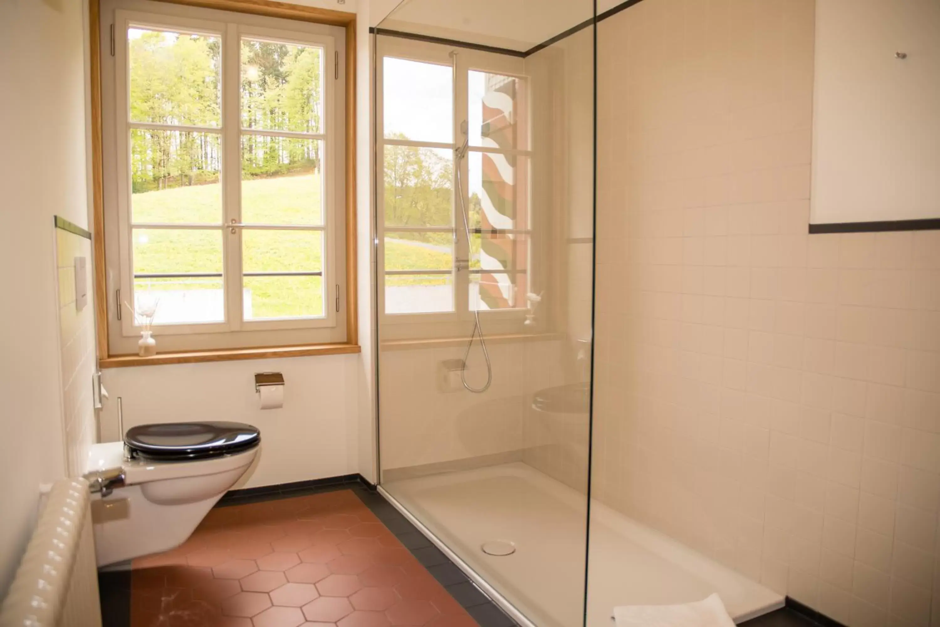 Bathroom in Hotel Restaurant Falkenburg