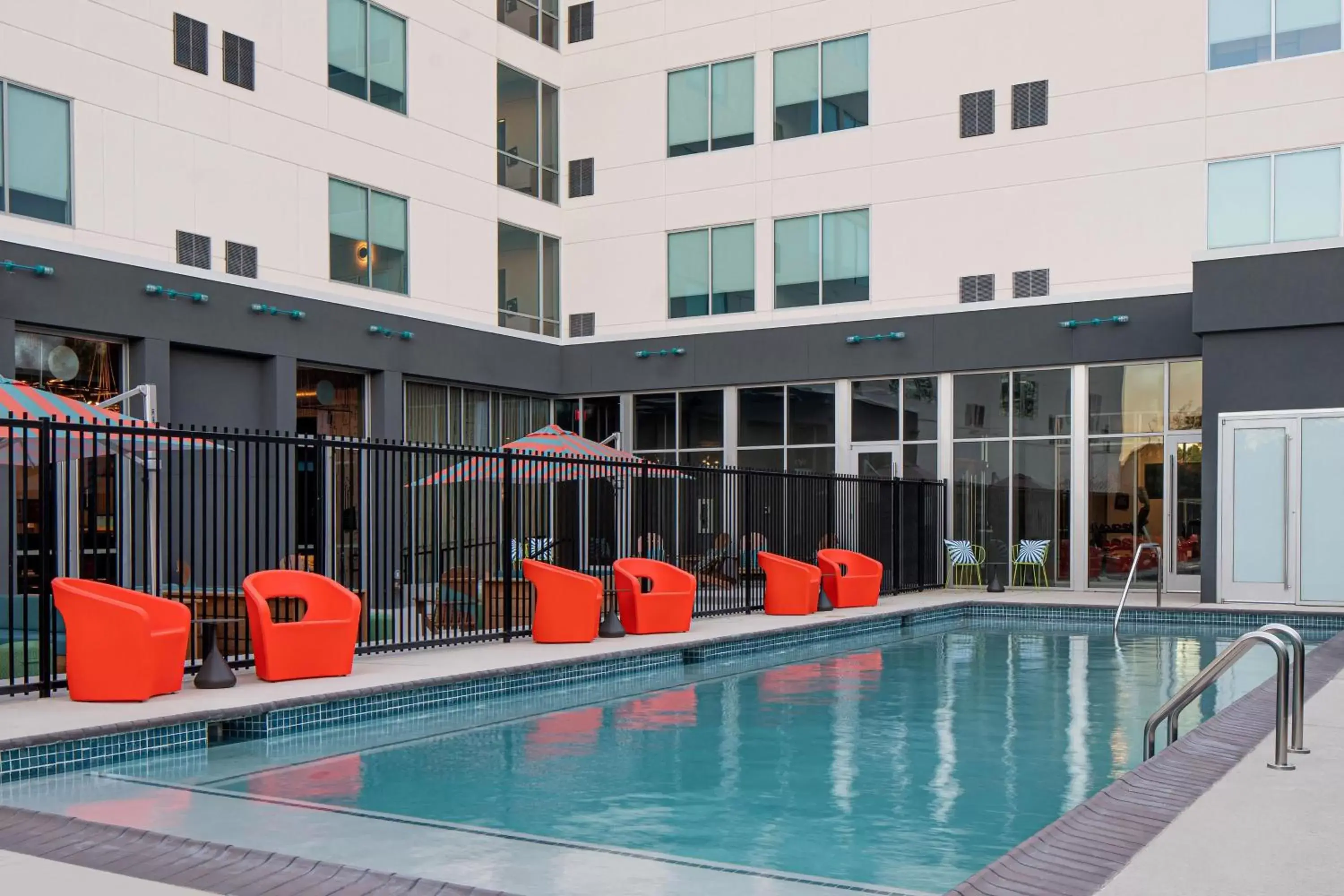 Swimming Pool in Aloft Houston Shenandoah - The Woodlands