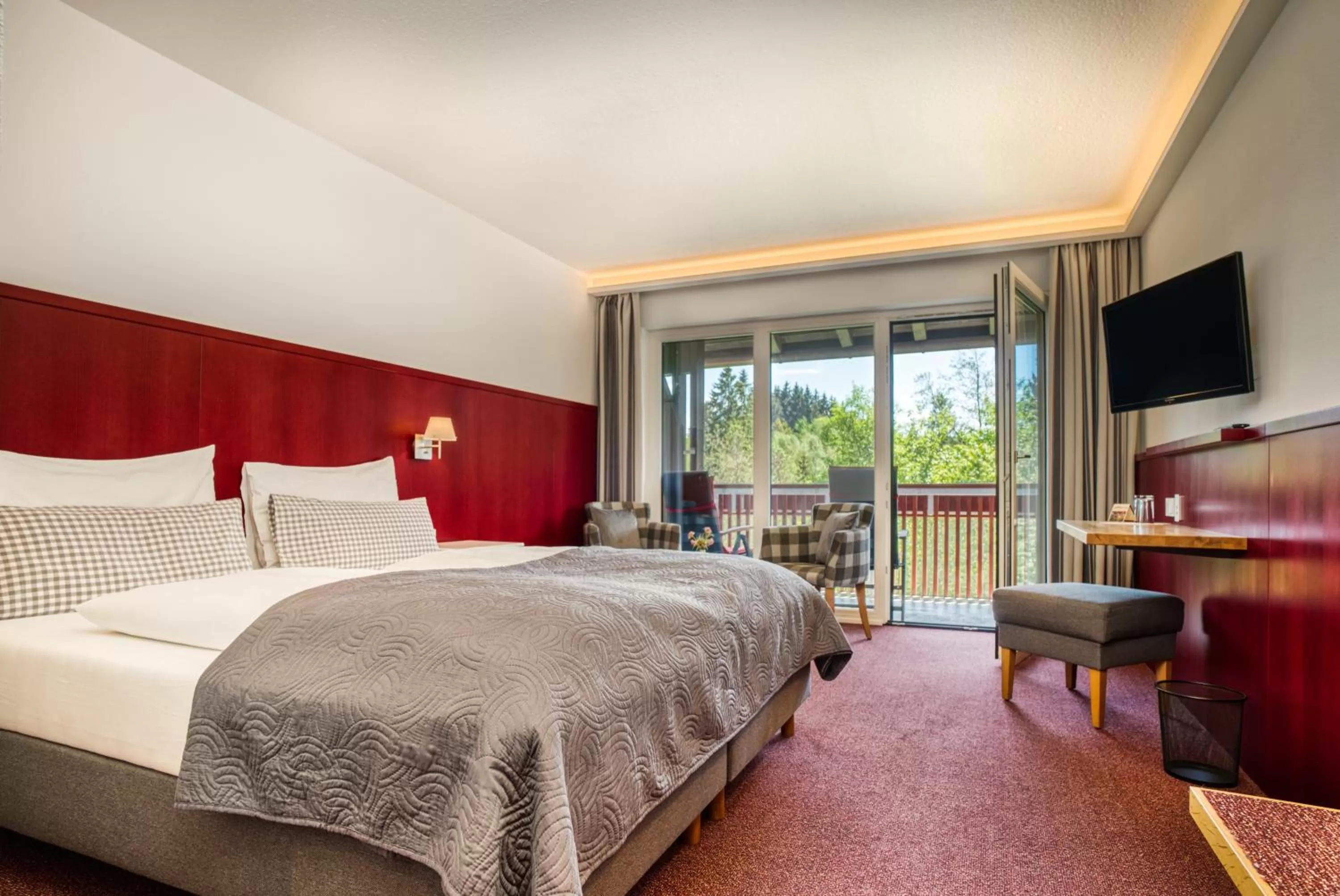 Bed in Landhaus Sommerau