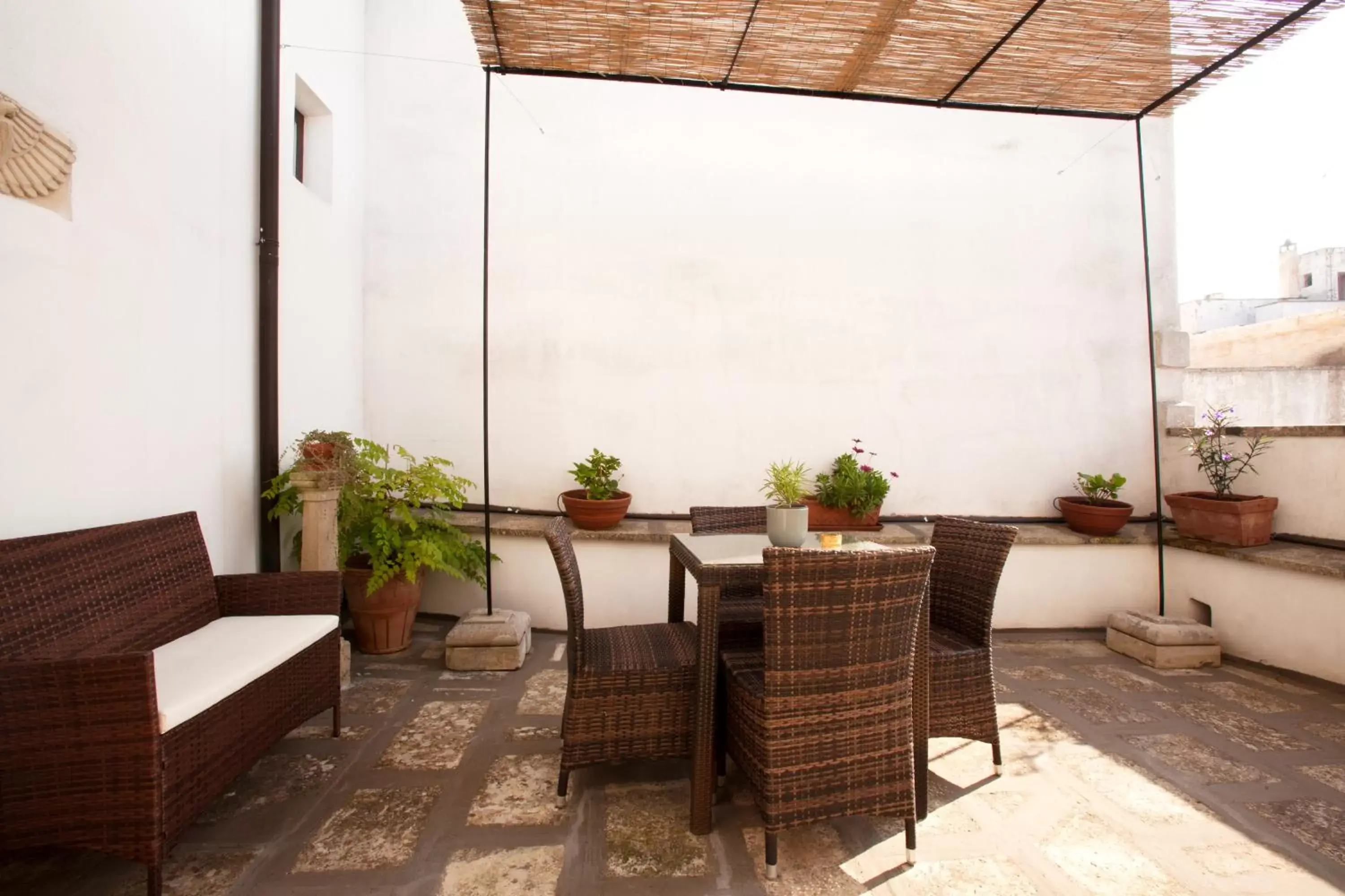 Balcony/Terrace in La Naca Della Taranta B&B