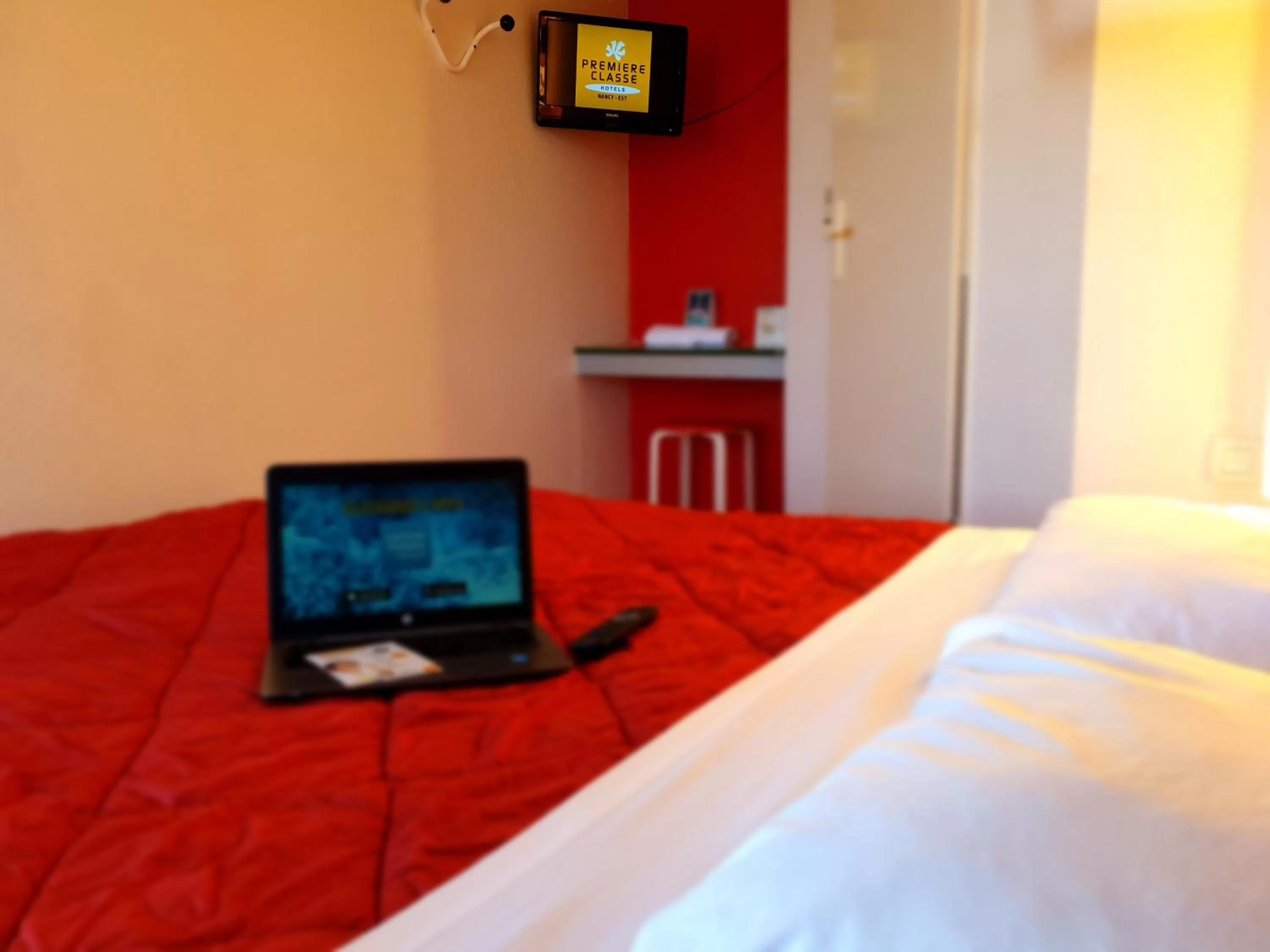 TV and multimedia, Bed in Premiere Classe Nancy Est Essey