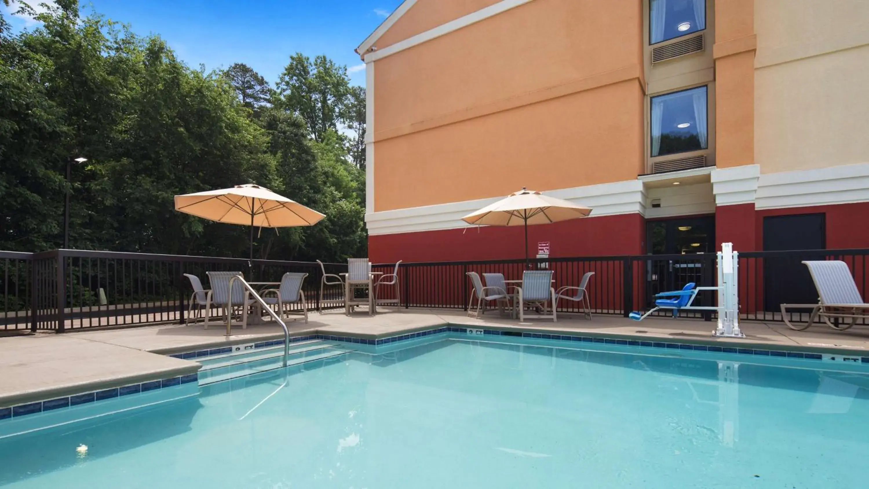On site, Swimming Pool in Best Western Plus Huntersville Inn & Suites Near Lake Norman