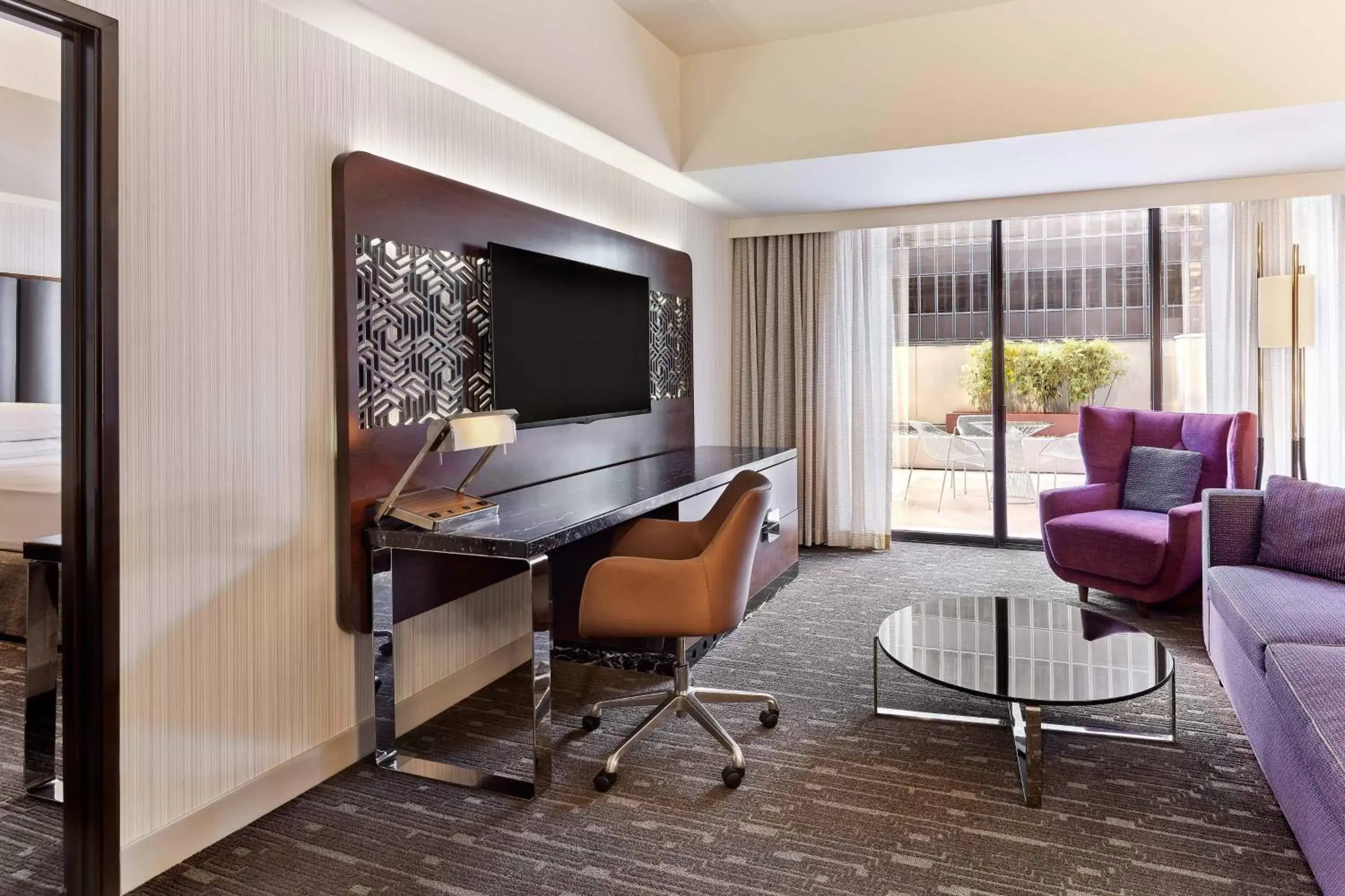 Photo of the whole room, TV/Entertainment Center in Sheraton Grand Los Angeles