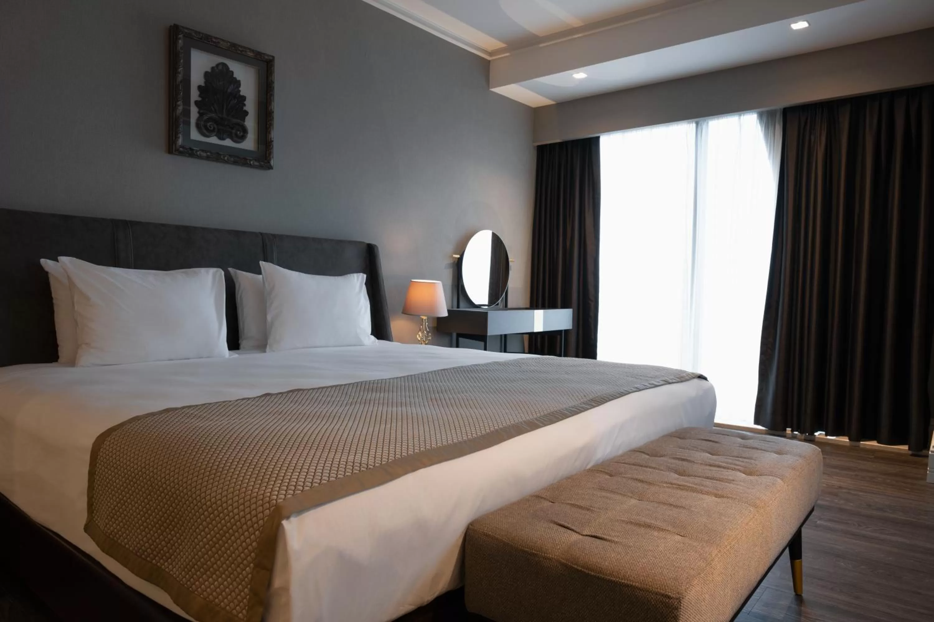 Bed in Windsor Hotel & Convention Center Istanbul
