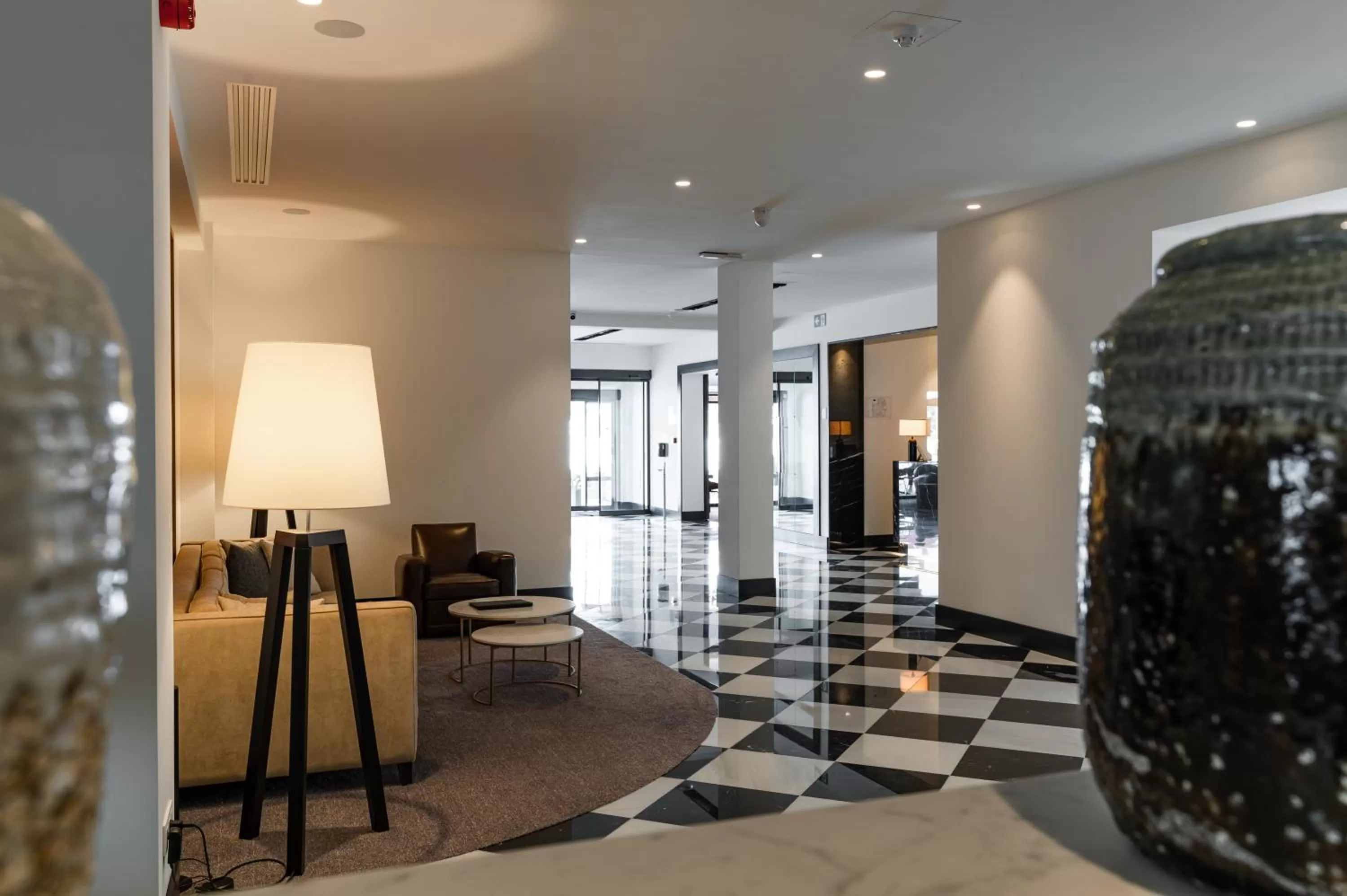 Lobby or reception in Hotel Le Bois De Bruges
