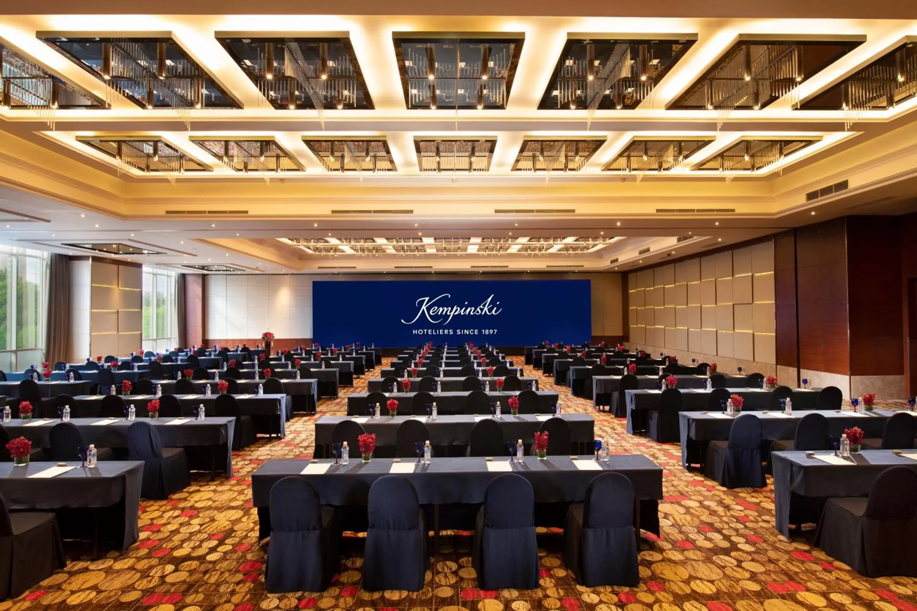 Meeting/conference room in Kempinski Hotel Beijing Yansha Center