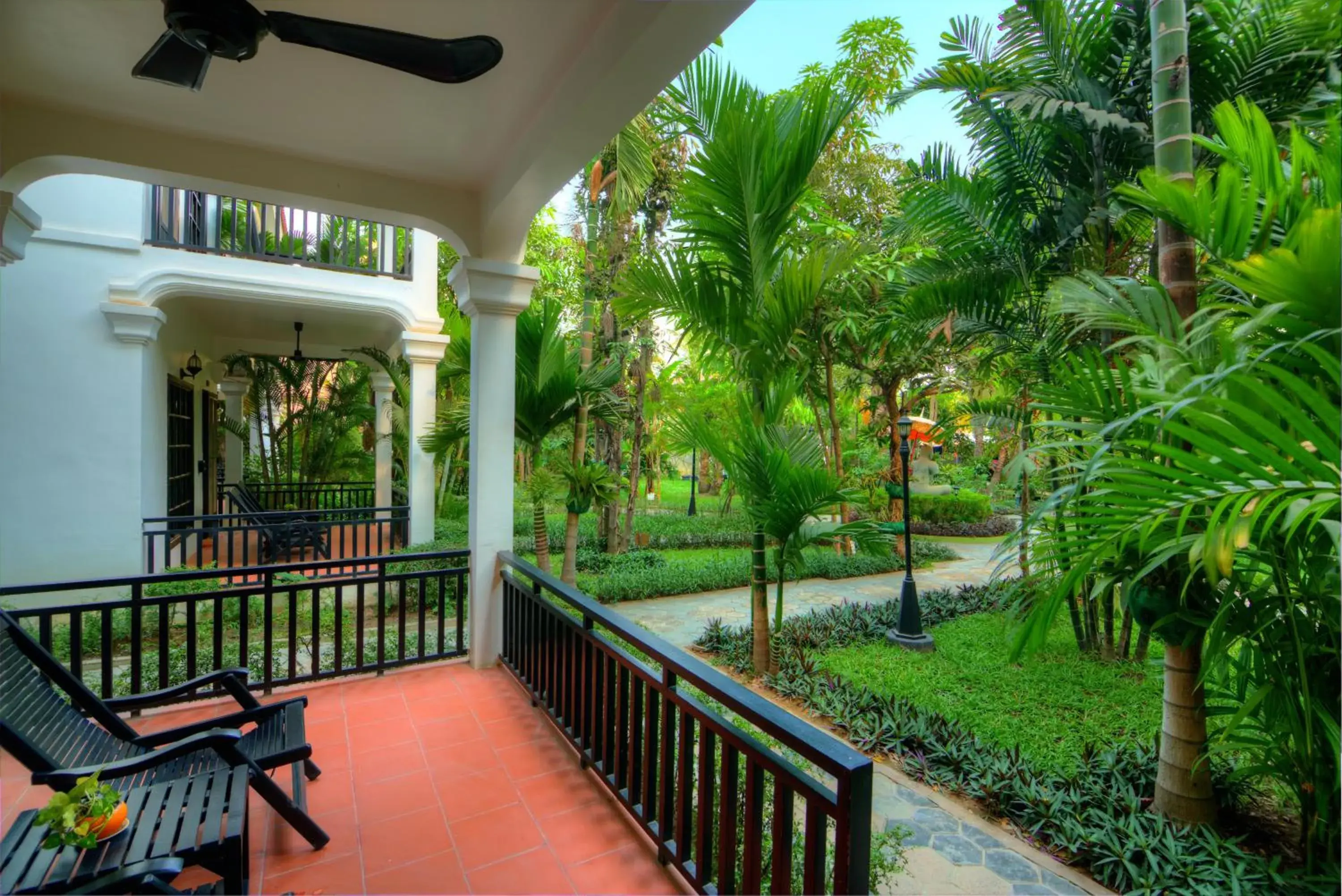 Balcony/Terrace in Sonalong Boutique Village and Resort