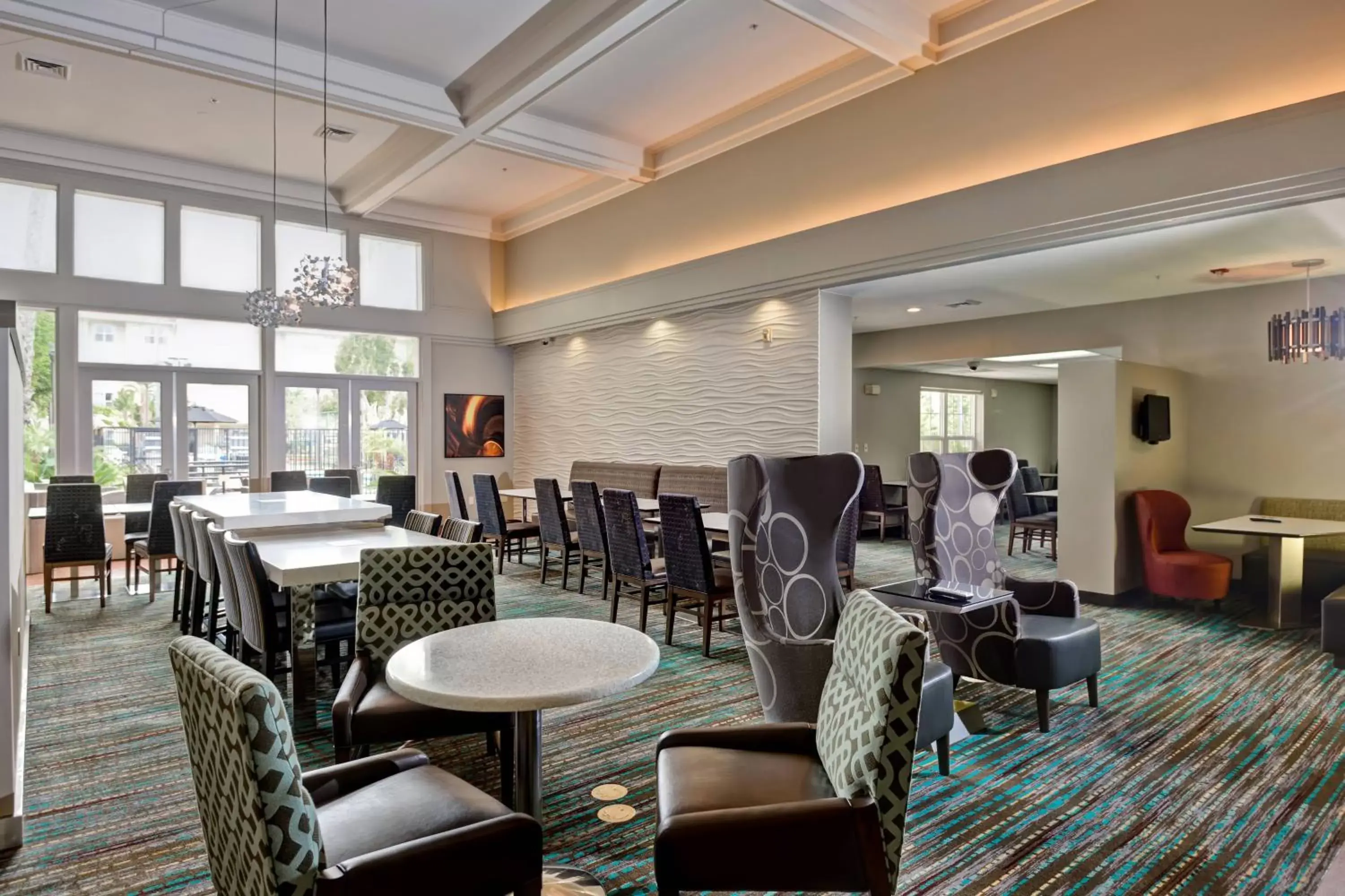 Lobby or reception, Restaurant/Places to Eat in Residence Inn Los Angeles LAX/El Segundo