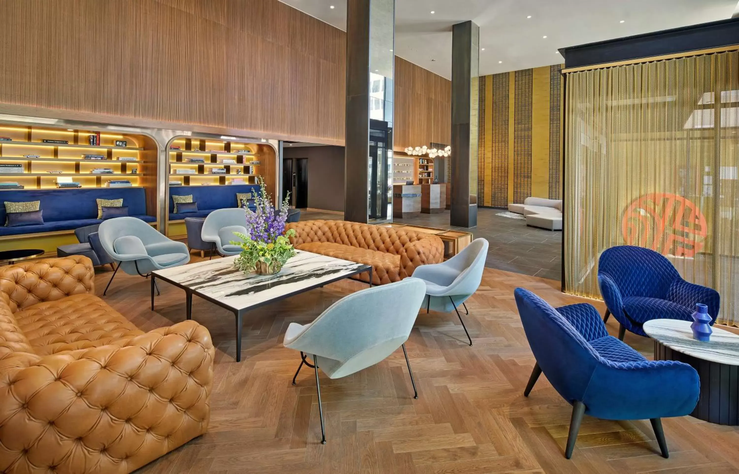Lobby or reception, Lounge/Bar in NH Collection New York Madison Avenue