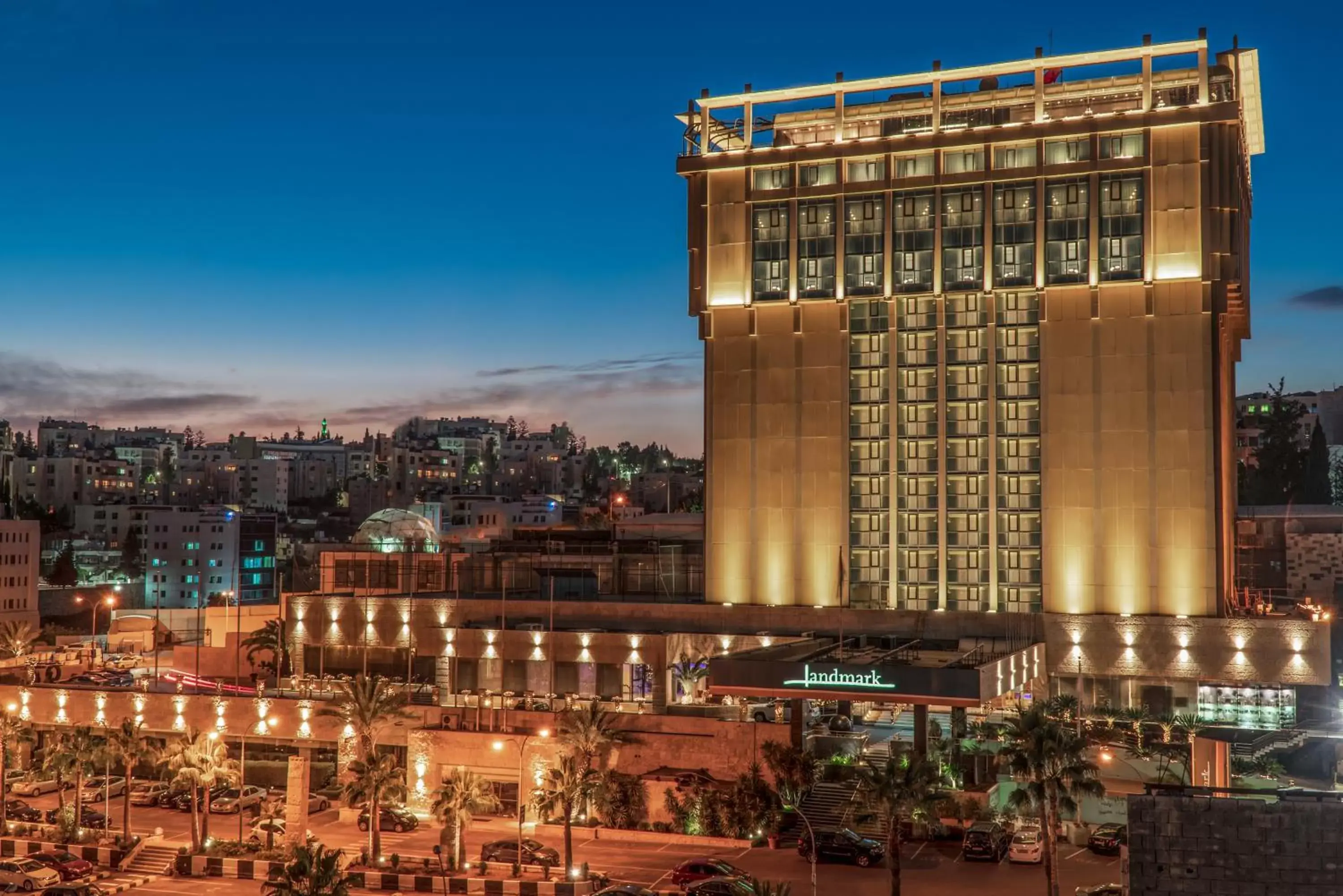 Facade/entrance in Landmark Amman Hotel & Conference Center