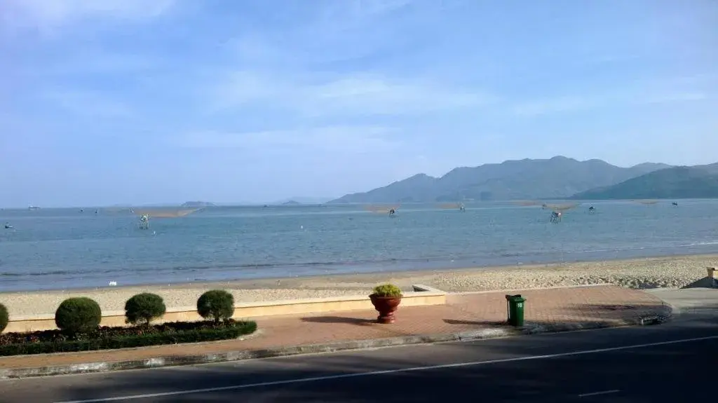 Beach in Hoang Yen Canary Hotel