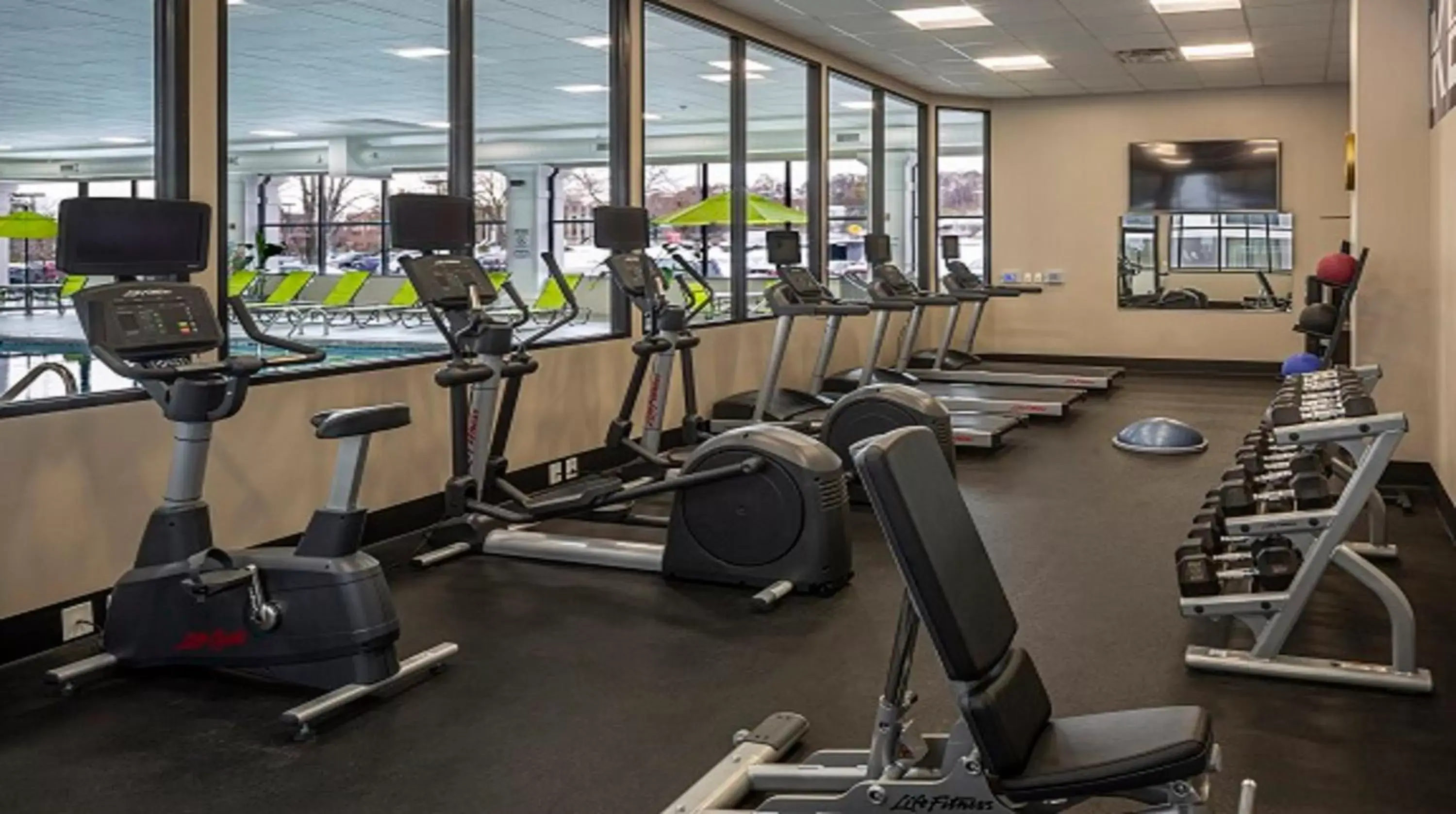 Fitness centre/facilities, Fitness Center/Facilities in Candlewood Suites - Cleveland South - Independence, an IHG Hotel