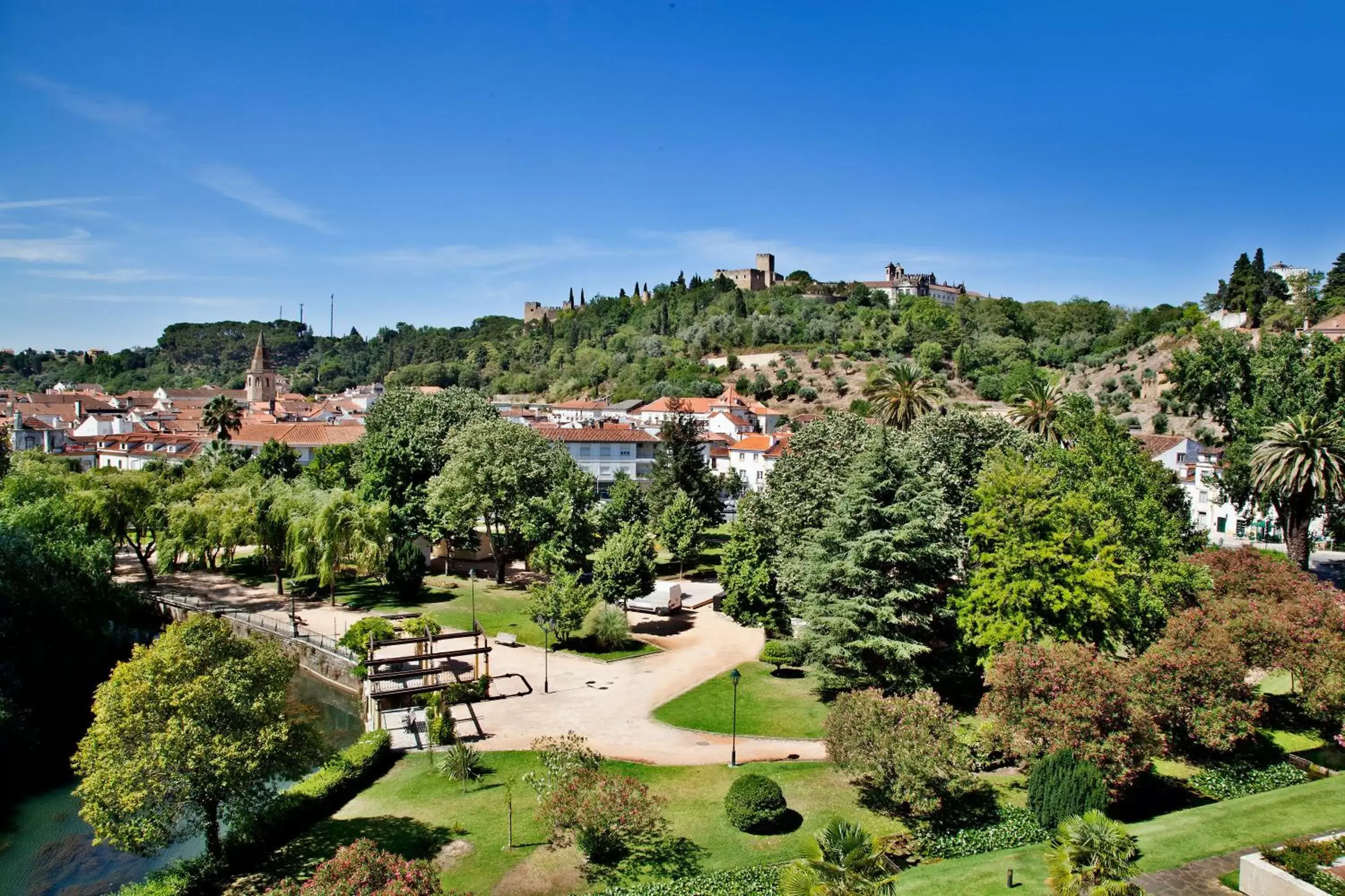 Landmark view, Bird's-eye View in Hotel Dos Templarios