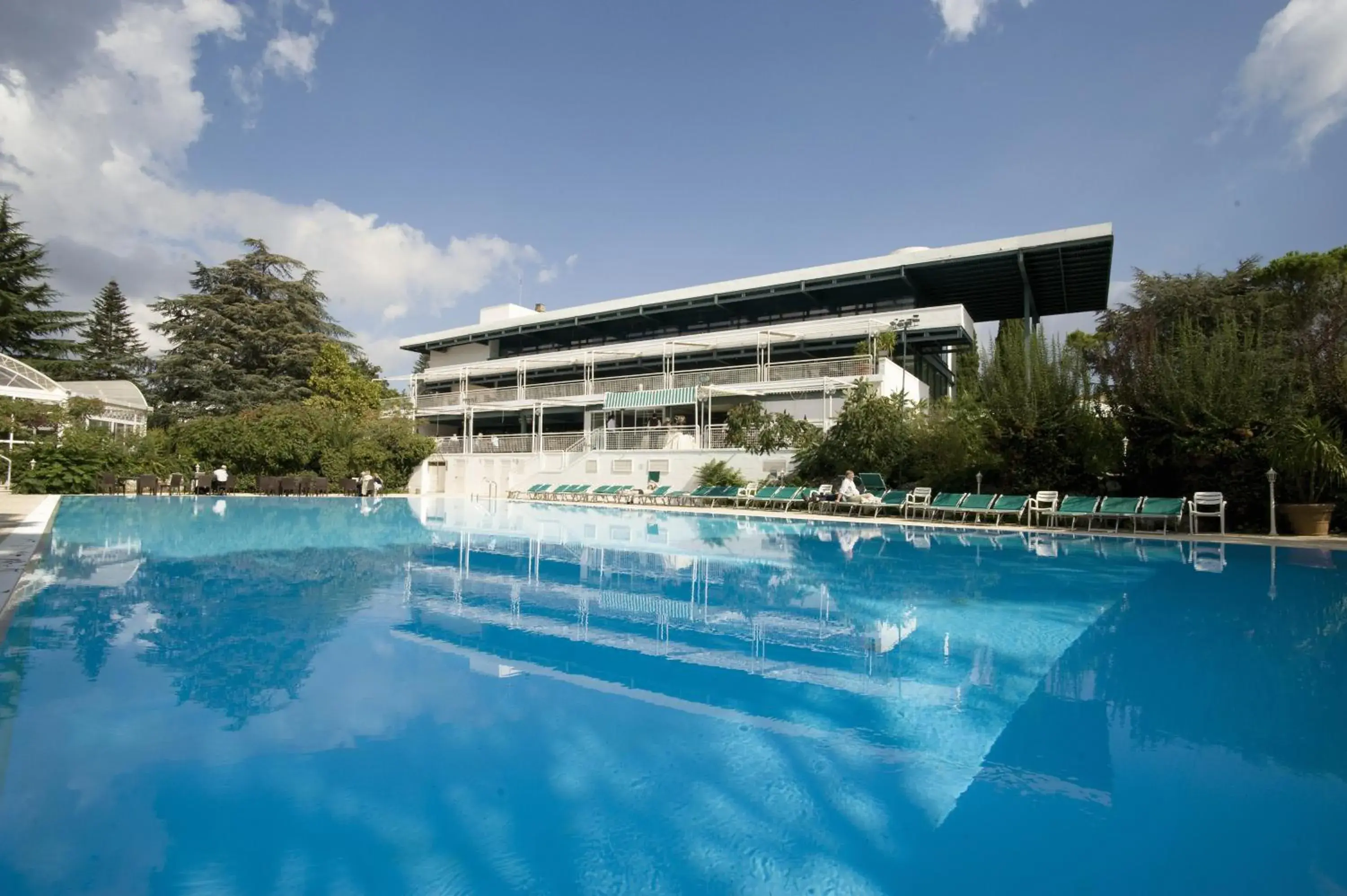 Pool view, Property Building in Hotel Sierra Silvana