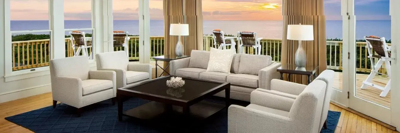 Seating Area in Sanderling Resort Outer Banks