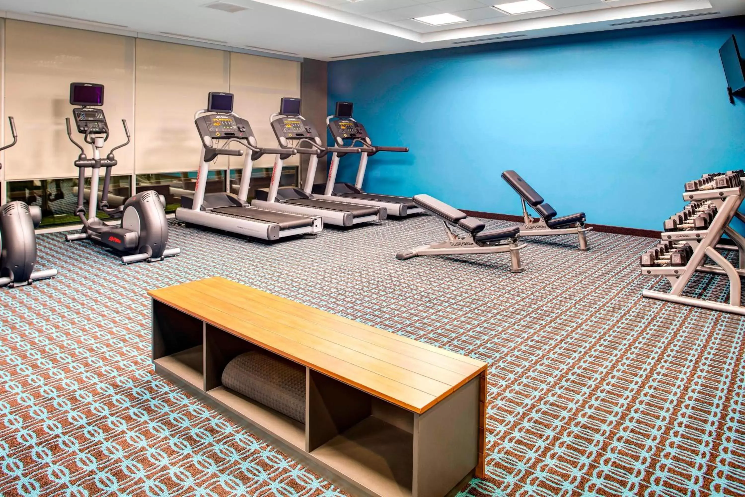 Fitness centre/facilities, Fitness Center/Facilities in Fairfield Inn & Suites by Marriott Atlanta Stockbridge