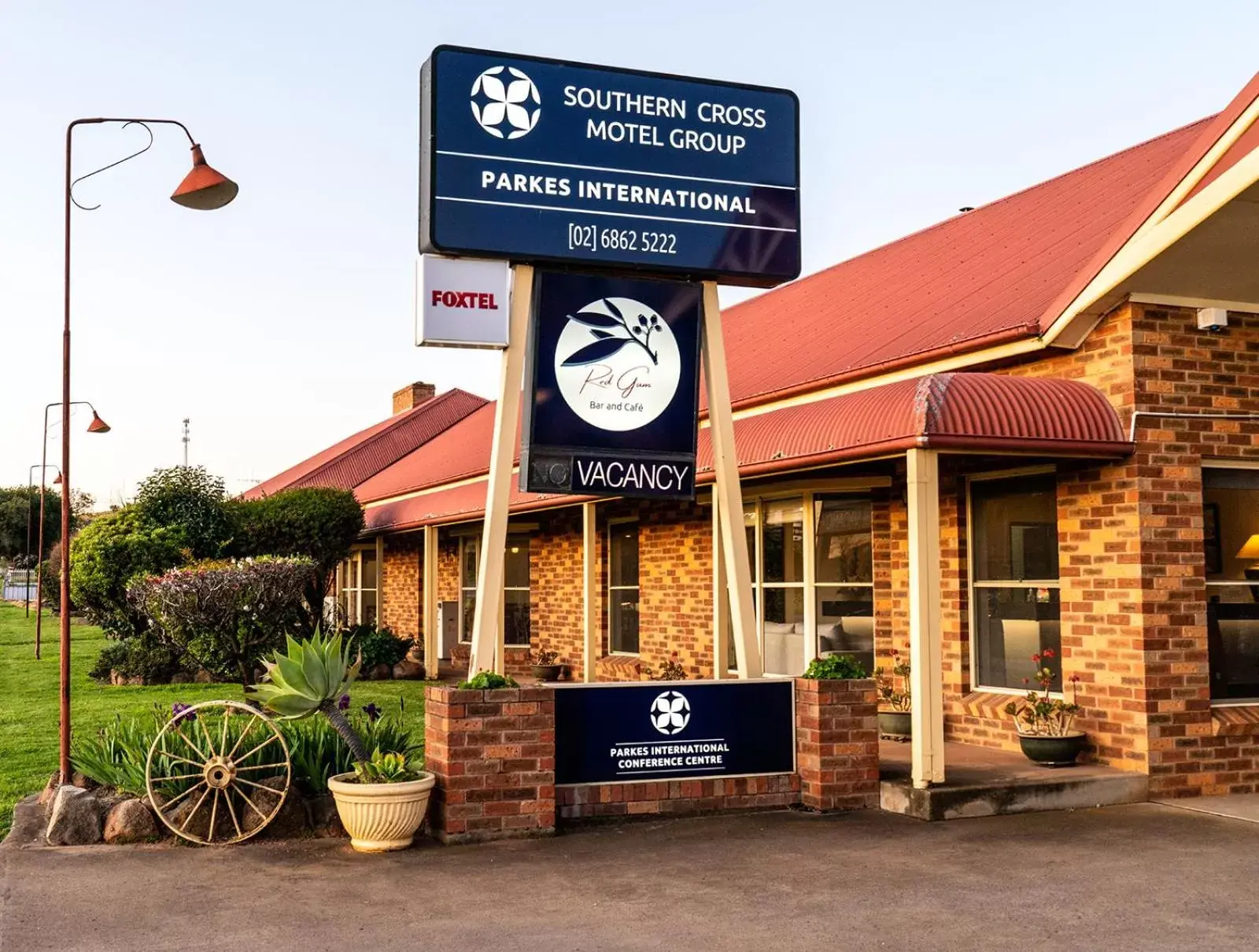 Property logo or sign in Parkes International
