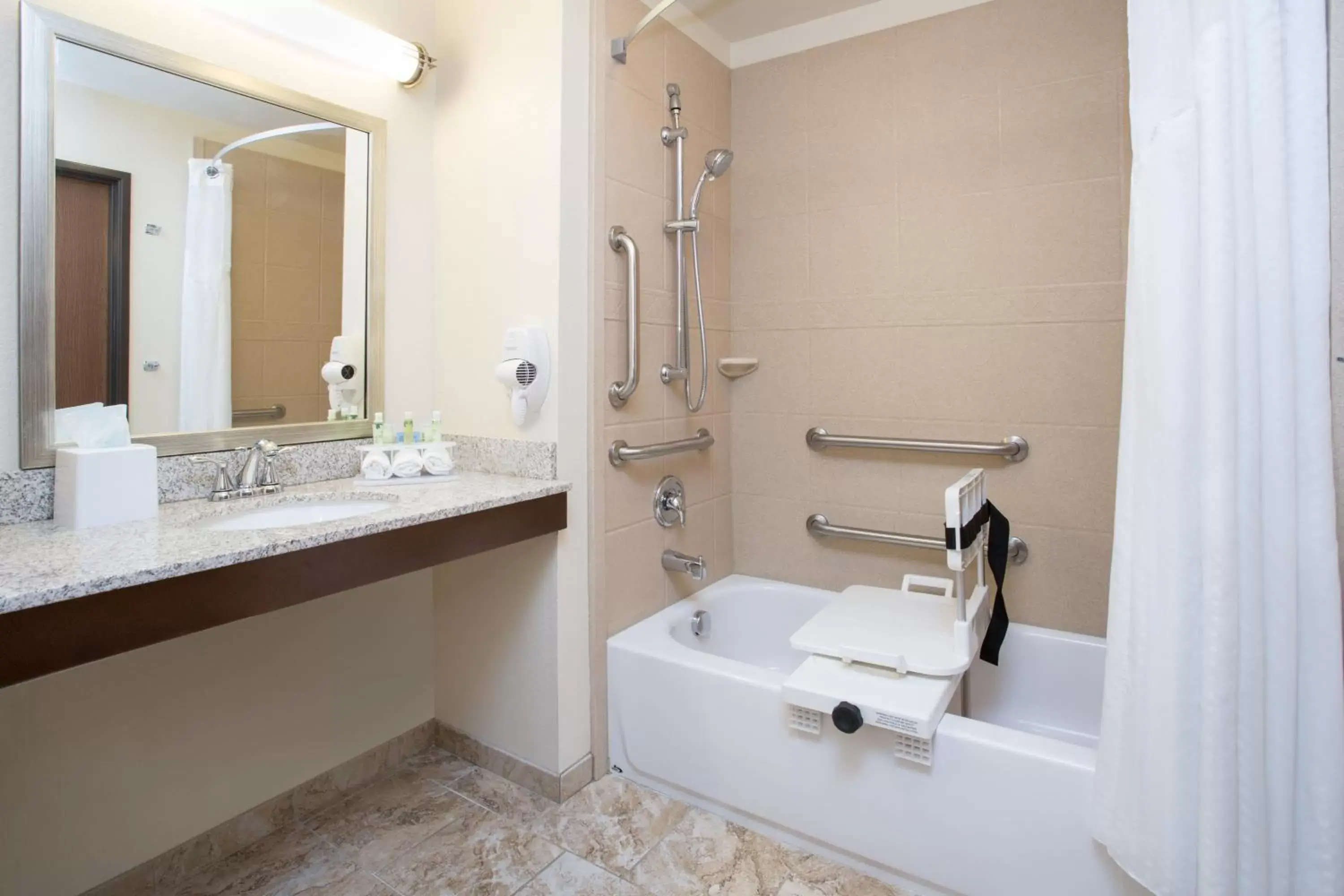 Photo of the whole room, Bathroom in Holiday Inn Express Hotel & Suites Glendive, an IHG Hotel