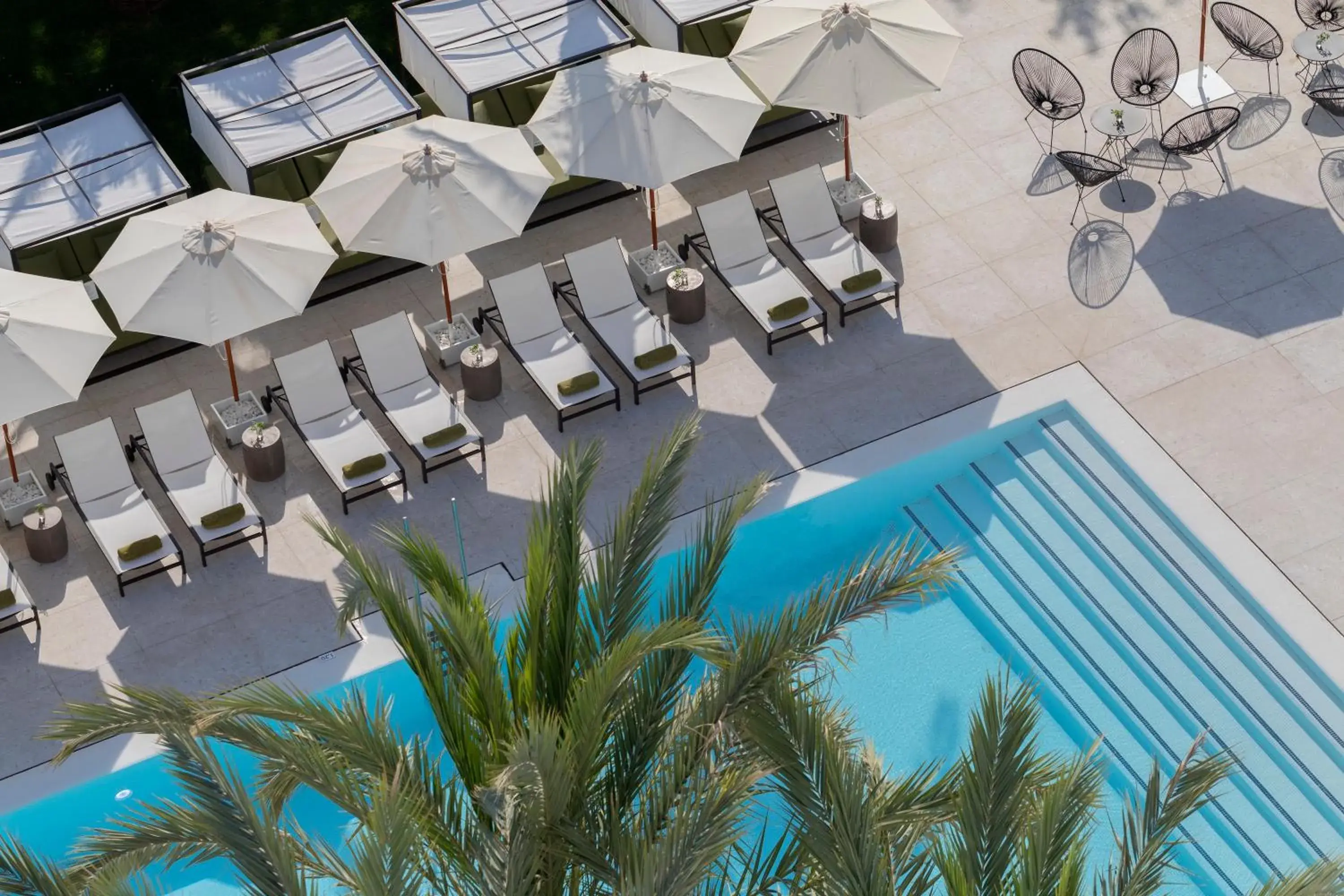 Pool view in HM Ayron Park - Adults Only Pool view in HM Ayron Park - Adults Only