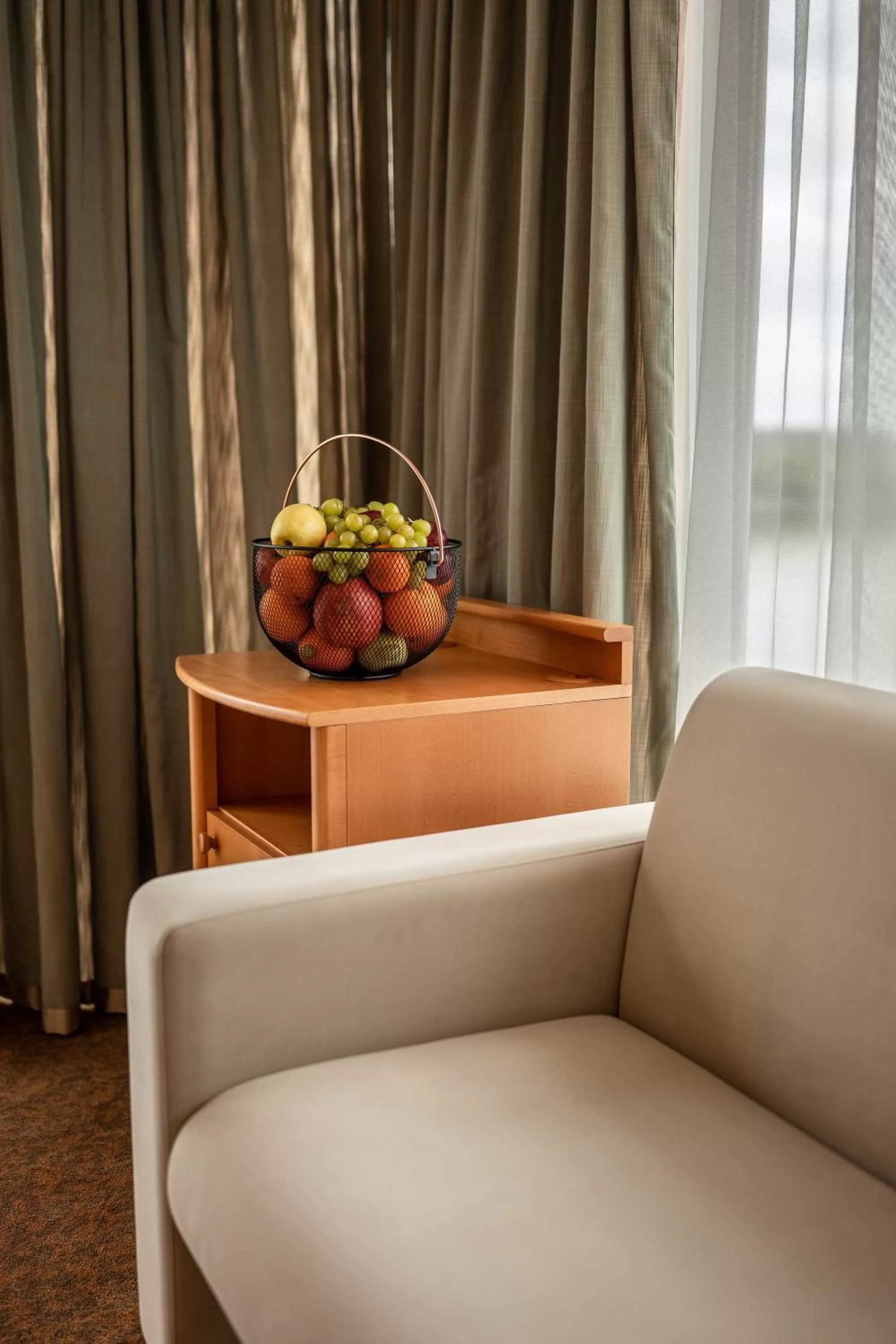 Seating area in Szent János Hotel