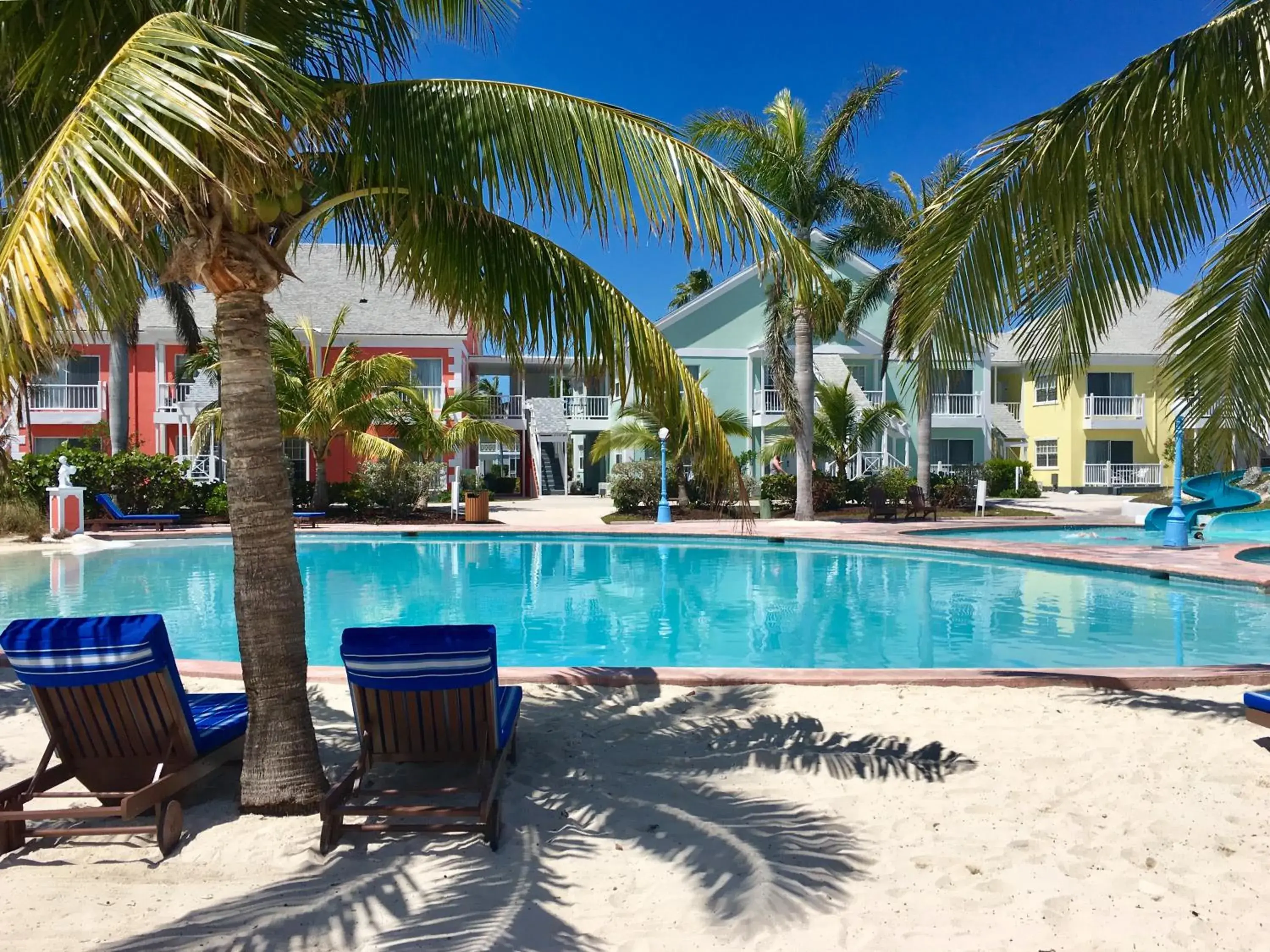 Property building, Swimming Pool in Sandyport Beach Resort