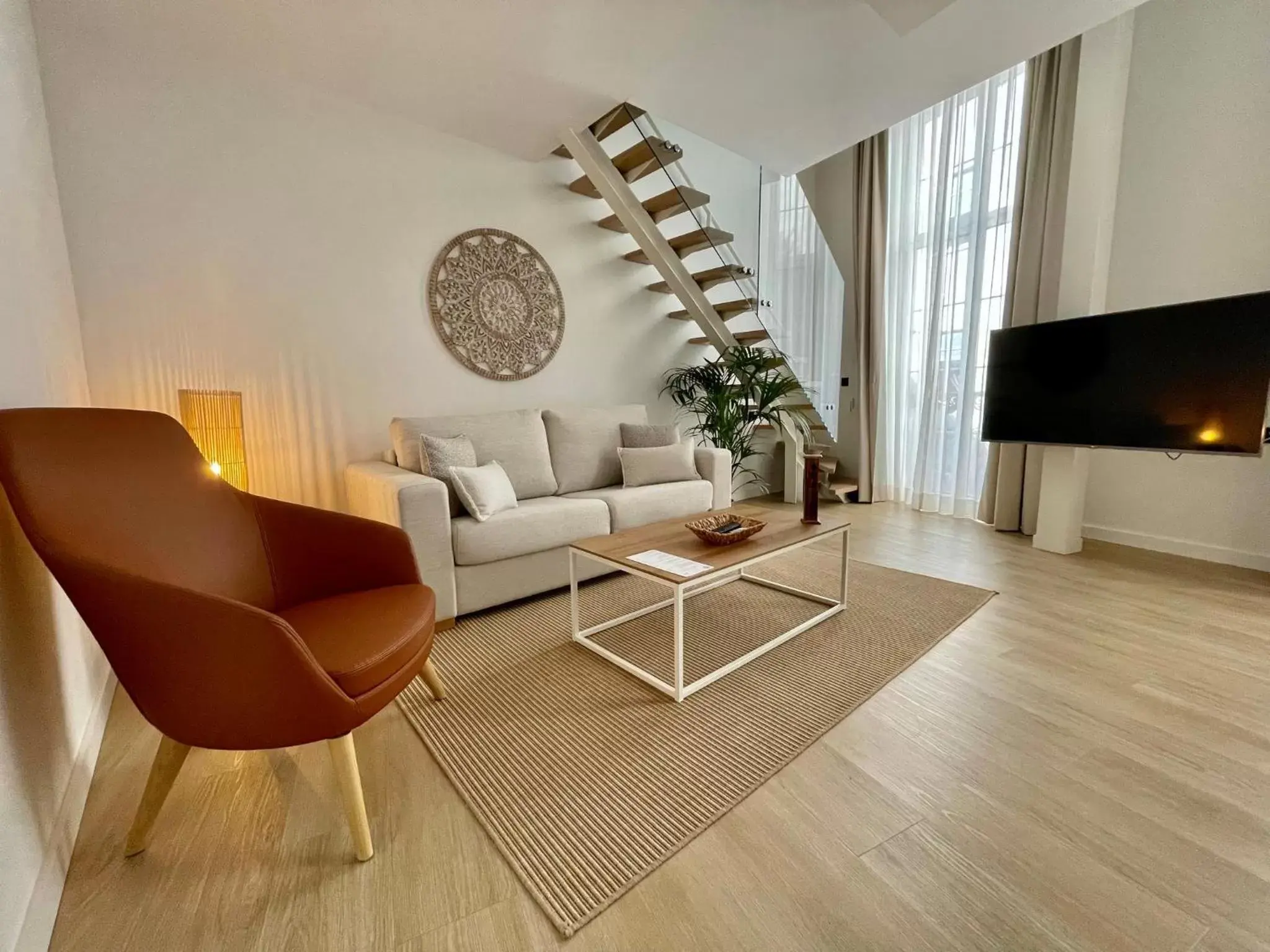 Living room, Seating Area in Hotel Emblemático Hi Suites