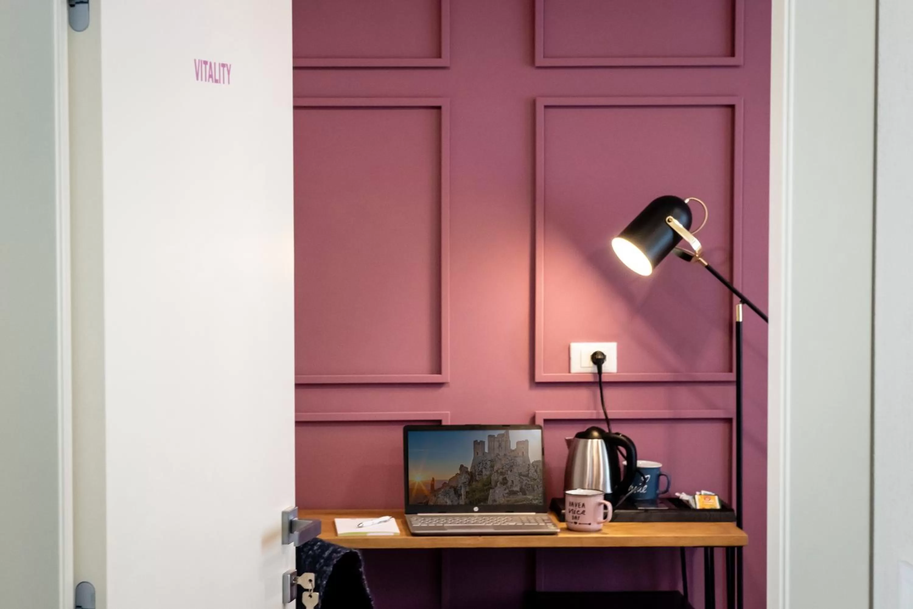 Coffee/tea facilities in B&B SMARTFIT HOUSE - Room & Relax in Pescara