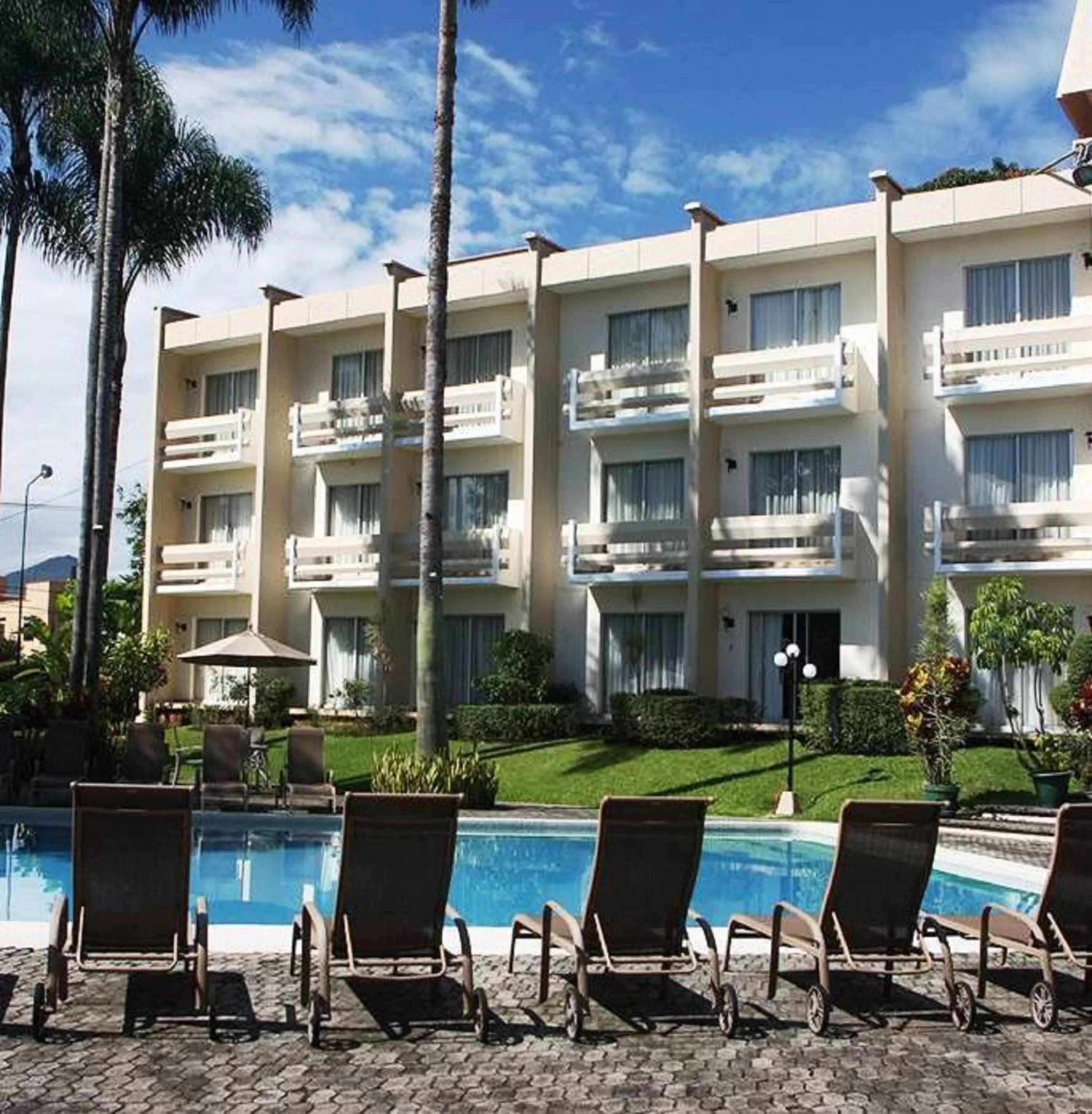 Property building in Hotel Villa Florida Córdoba