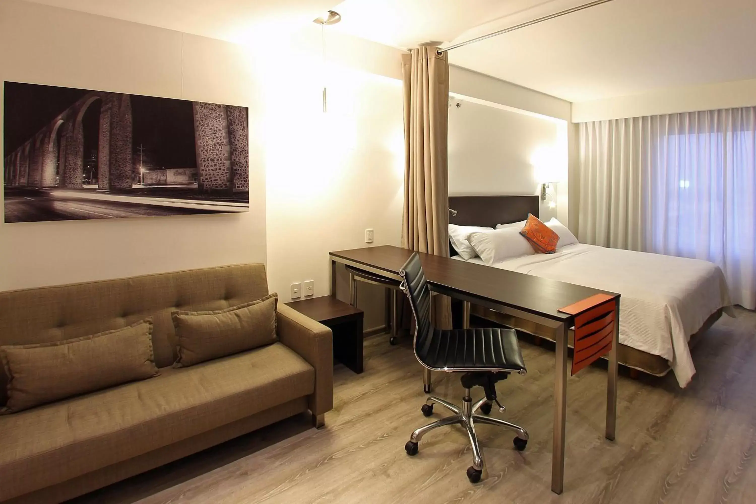 Photo of the whole room, Bed in Fiesta Inn Queretaro Photo of the whole room, Bed in Fiesta Inn Queretaro