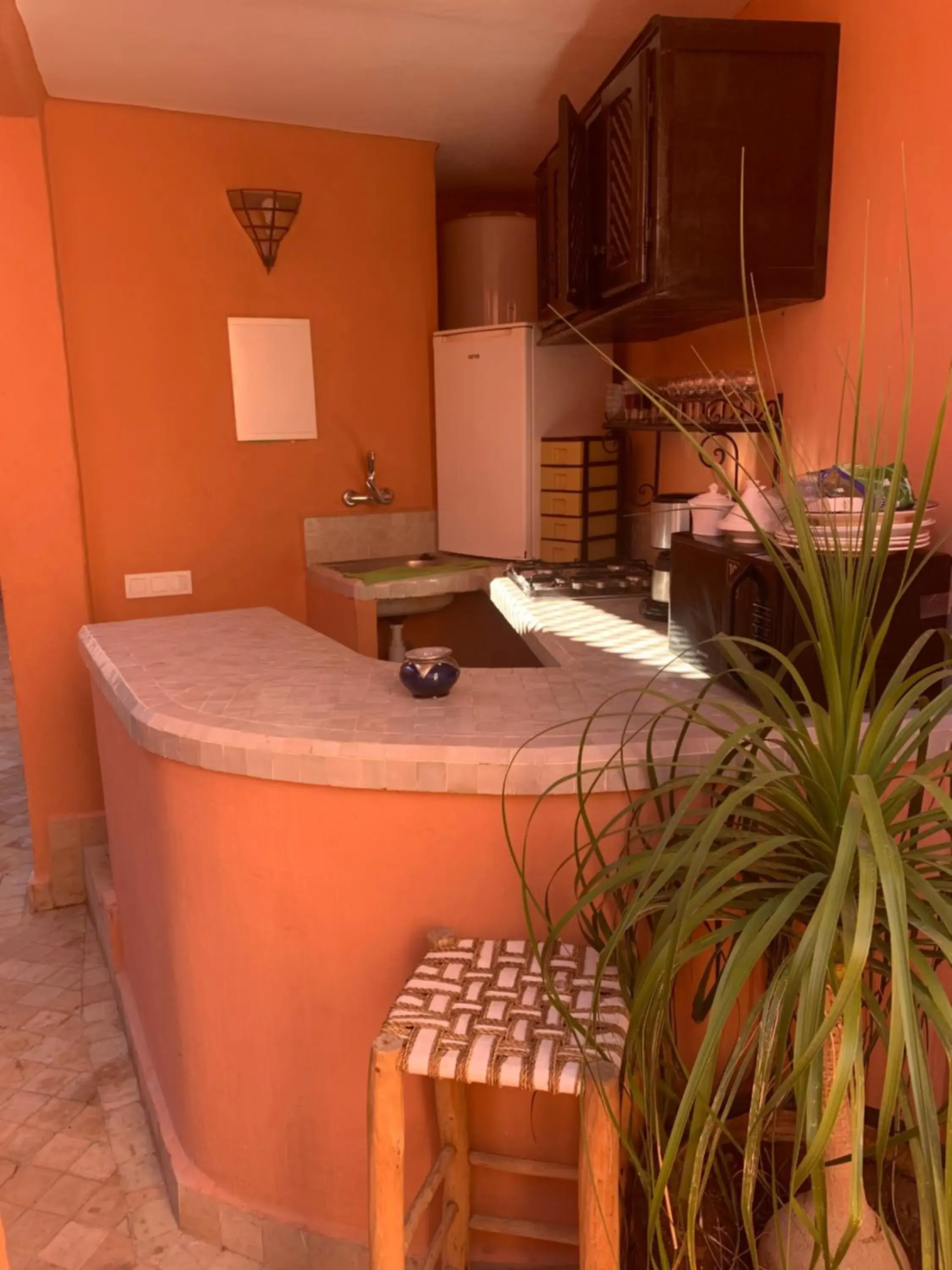 Kitchen or kitchenette, Kitchen/Kitchenette in Riad Abaka hotel & boutique