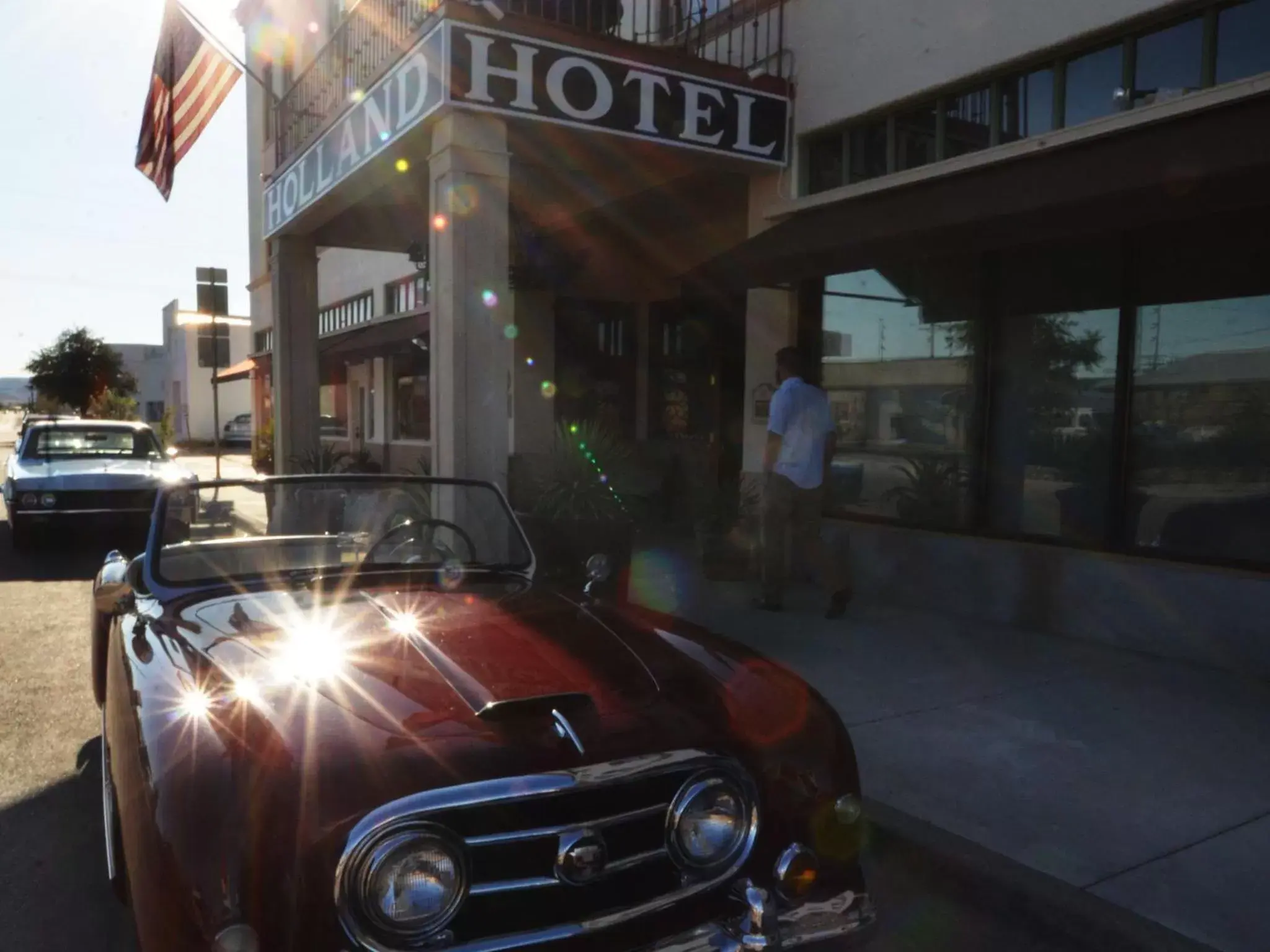 Facade/entrance in The Holland Hotel