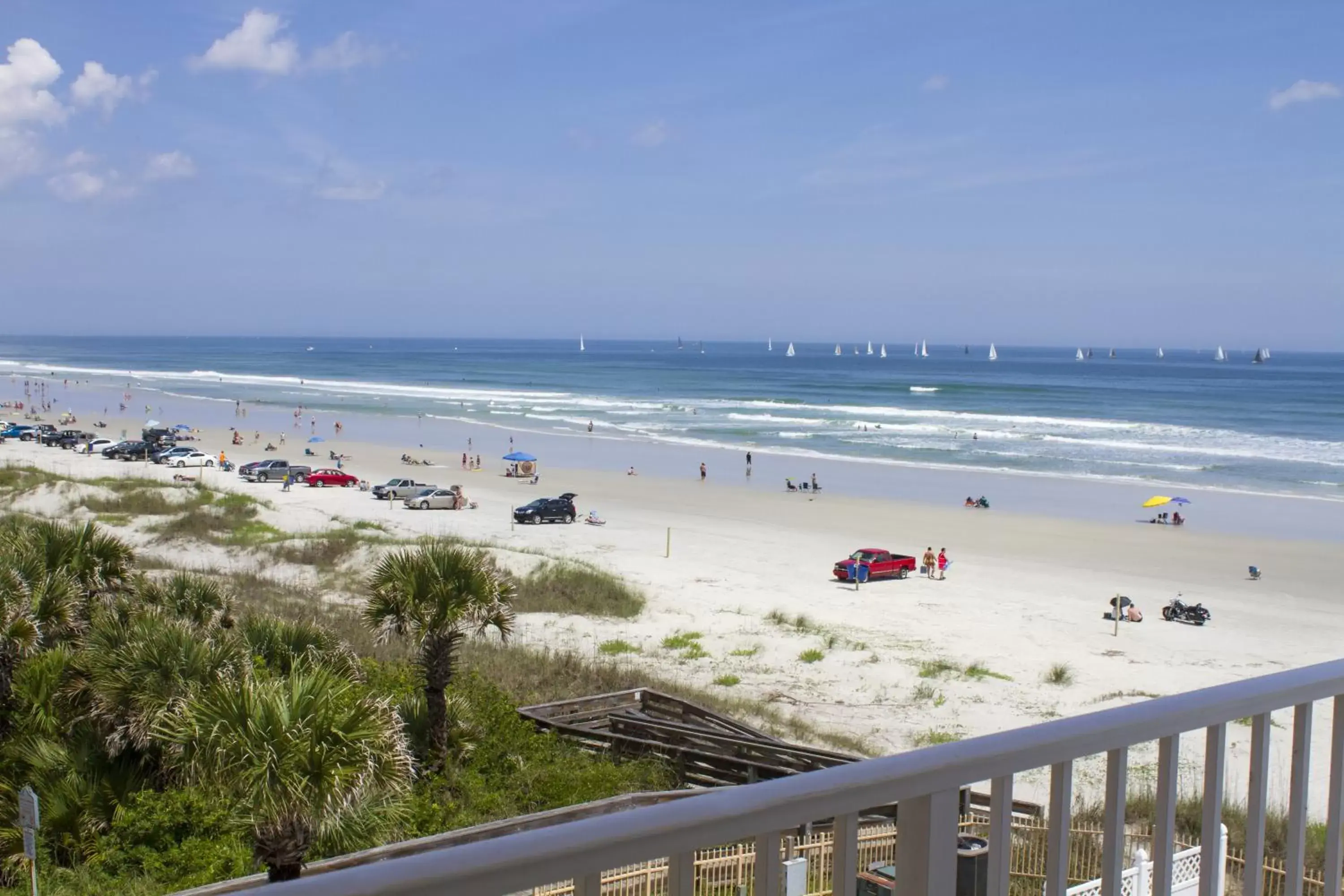 View (from property/room), Beach in New Smyrna Waves by Exploria Resorts