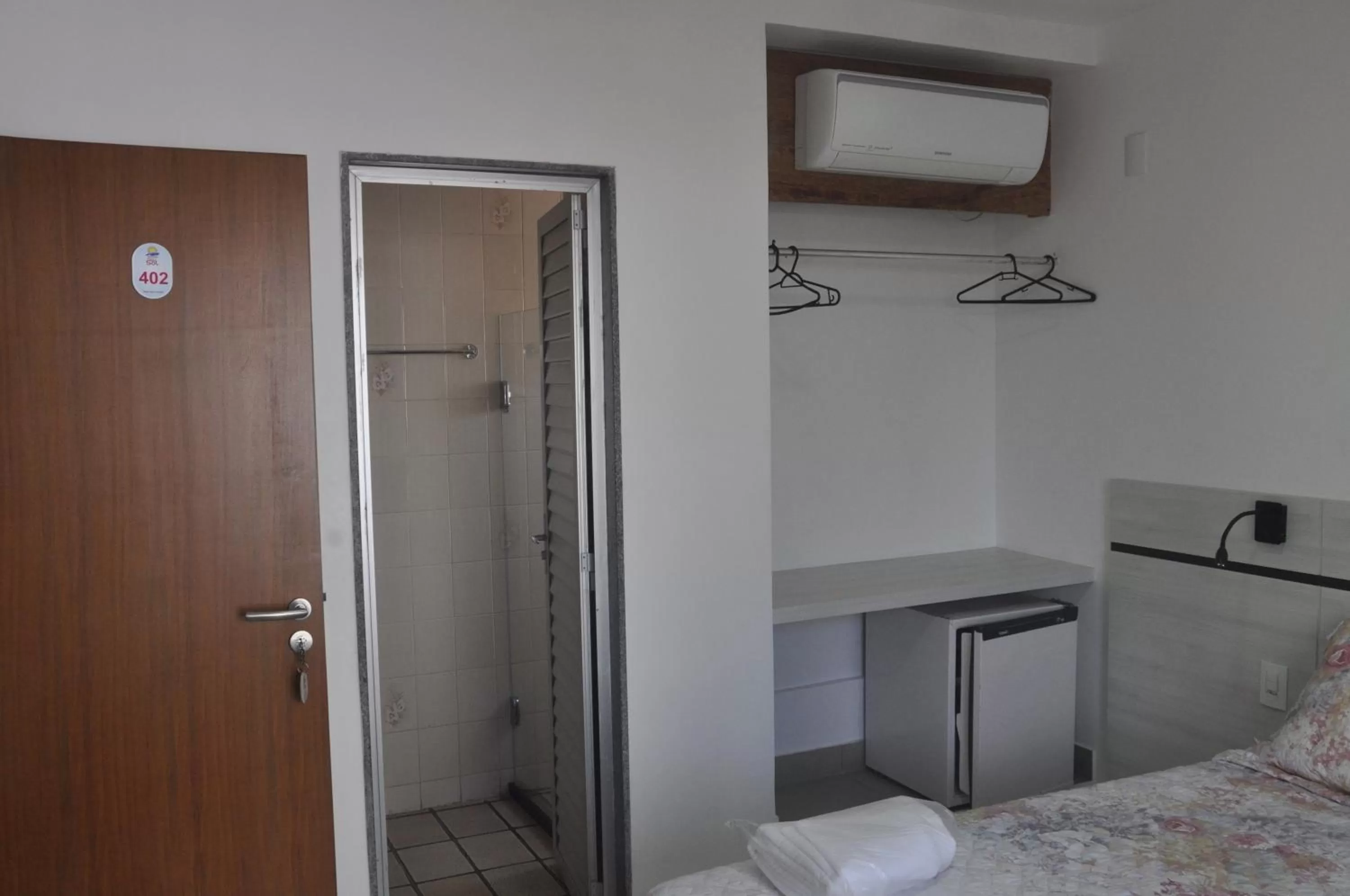 Decorative detail, Bed in Hotel Raio de Sol