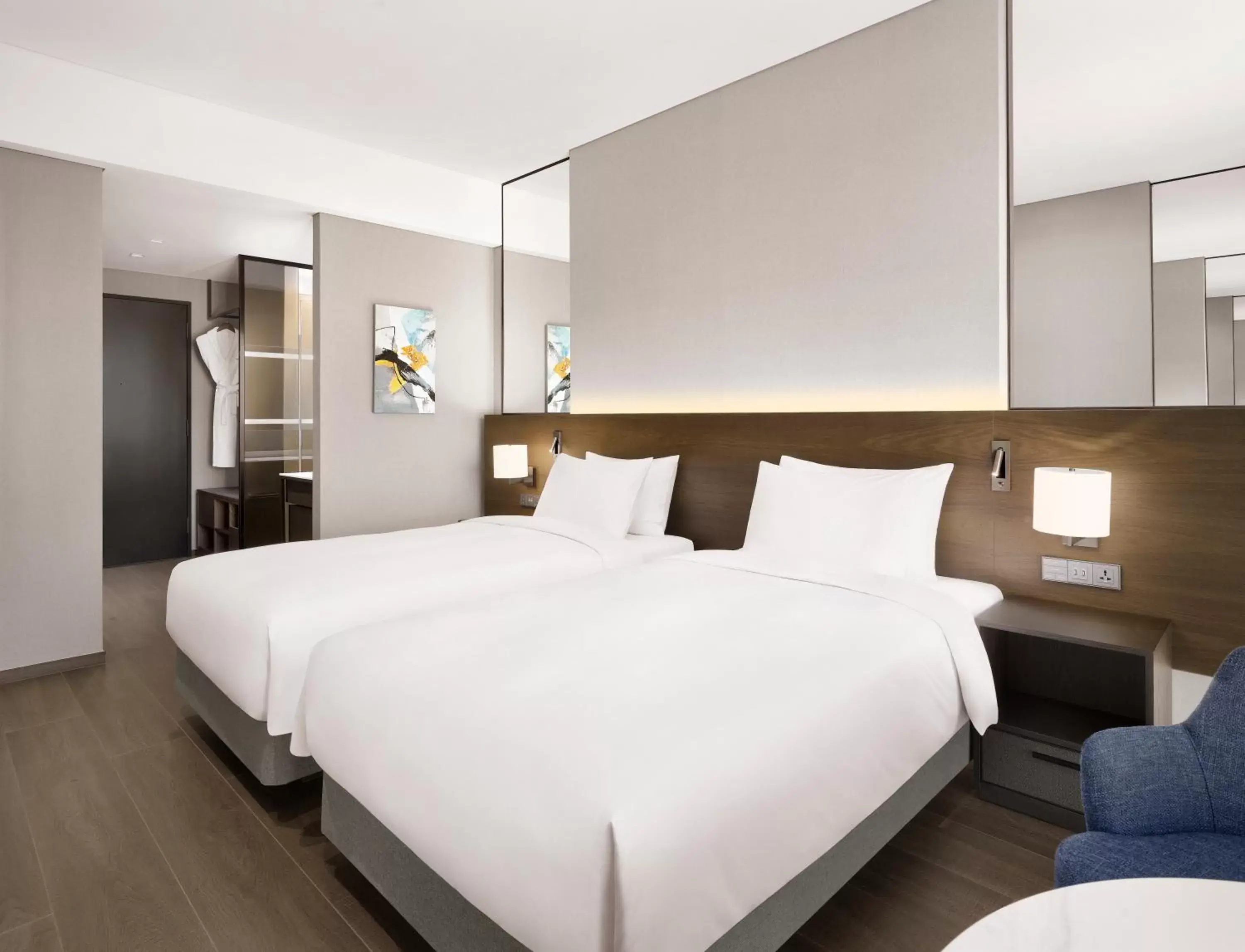 Bed in Four Points by Sheraton Suwon