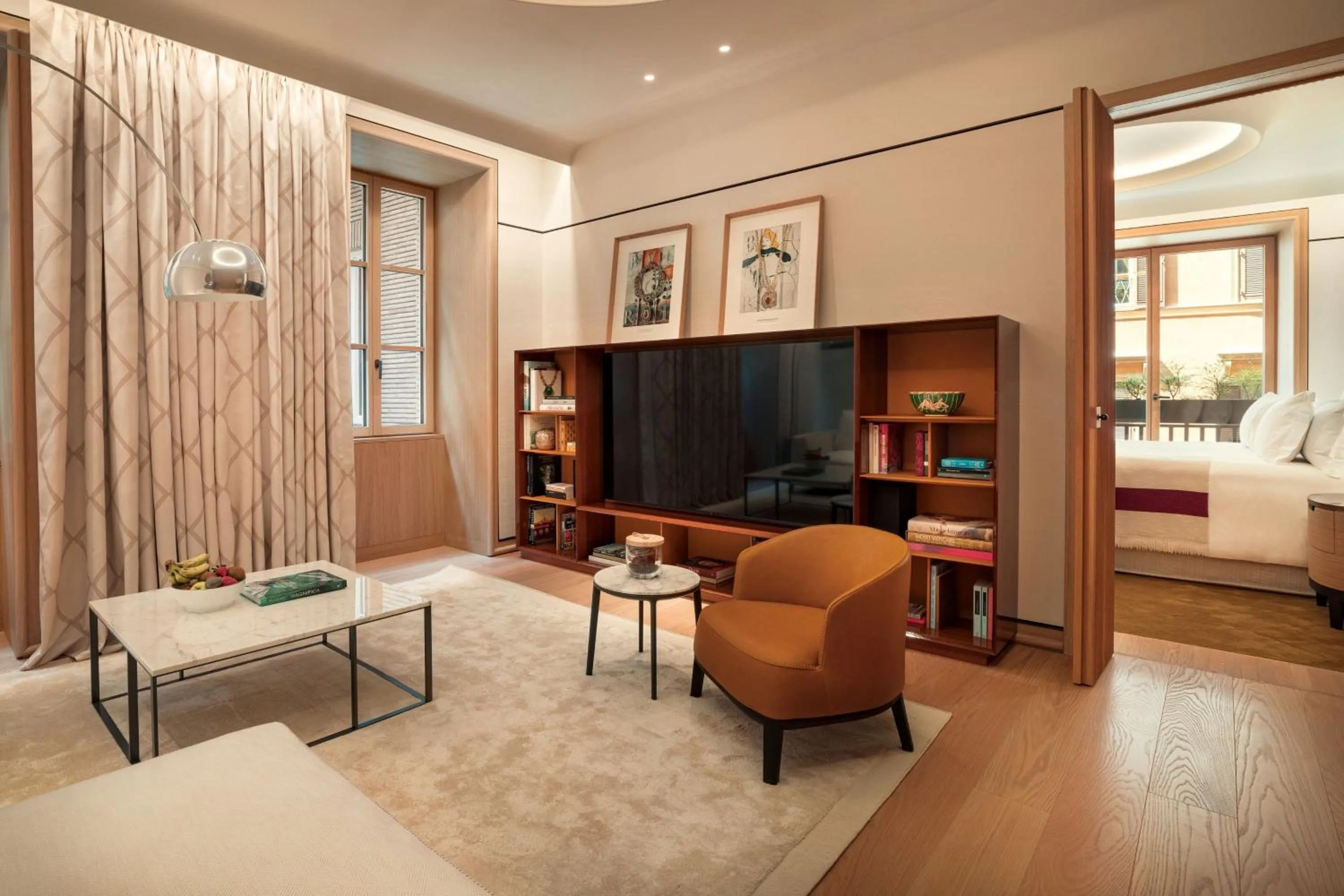 Photo of the whole room, Bed in Bvlgari Hotel Roma