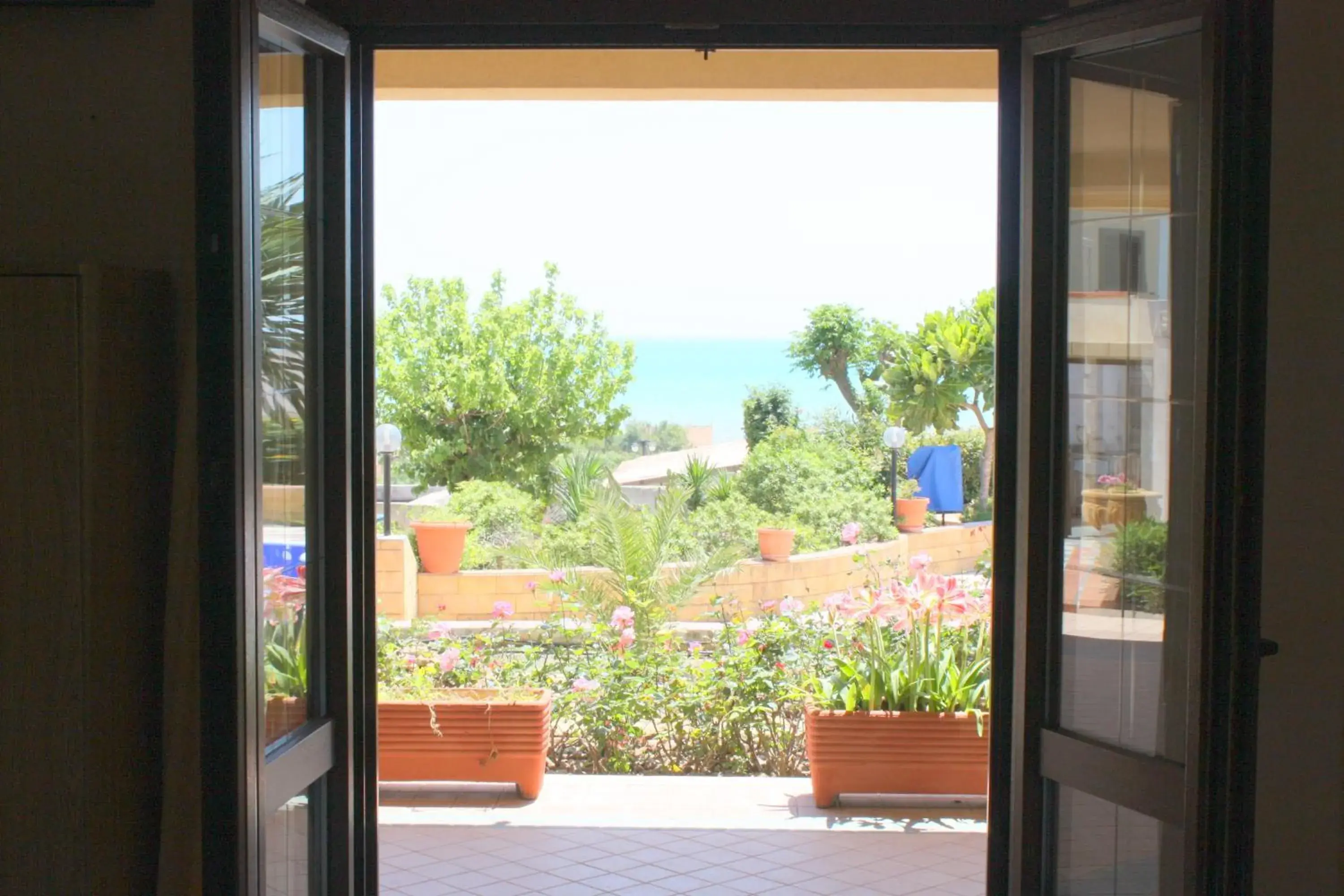 Pool View in Triscinamare Hotel Residence