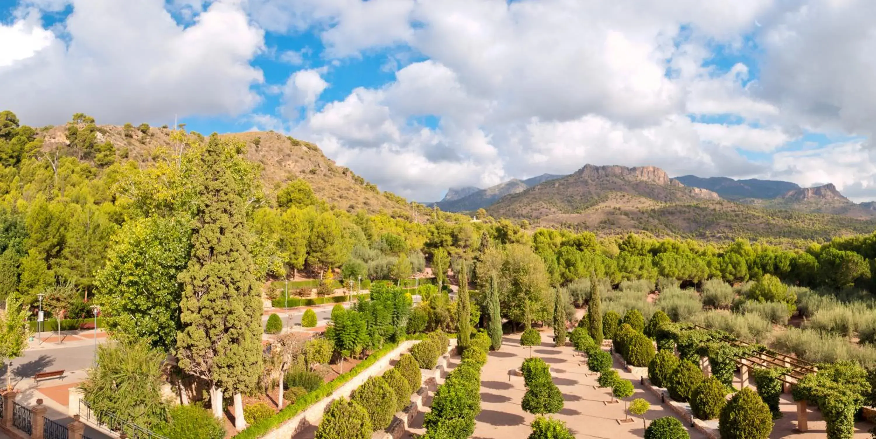 Day, Bird's-eye View in Jardines de La Santa