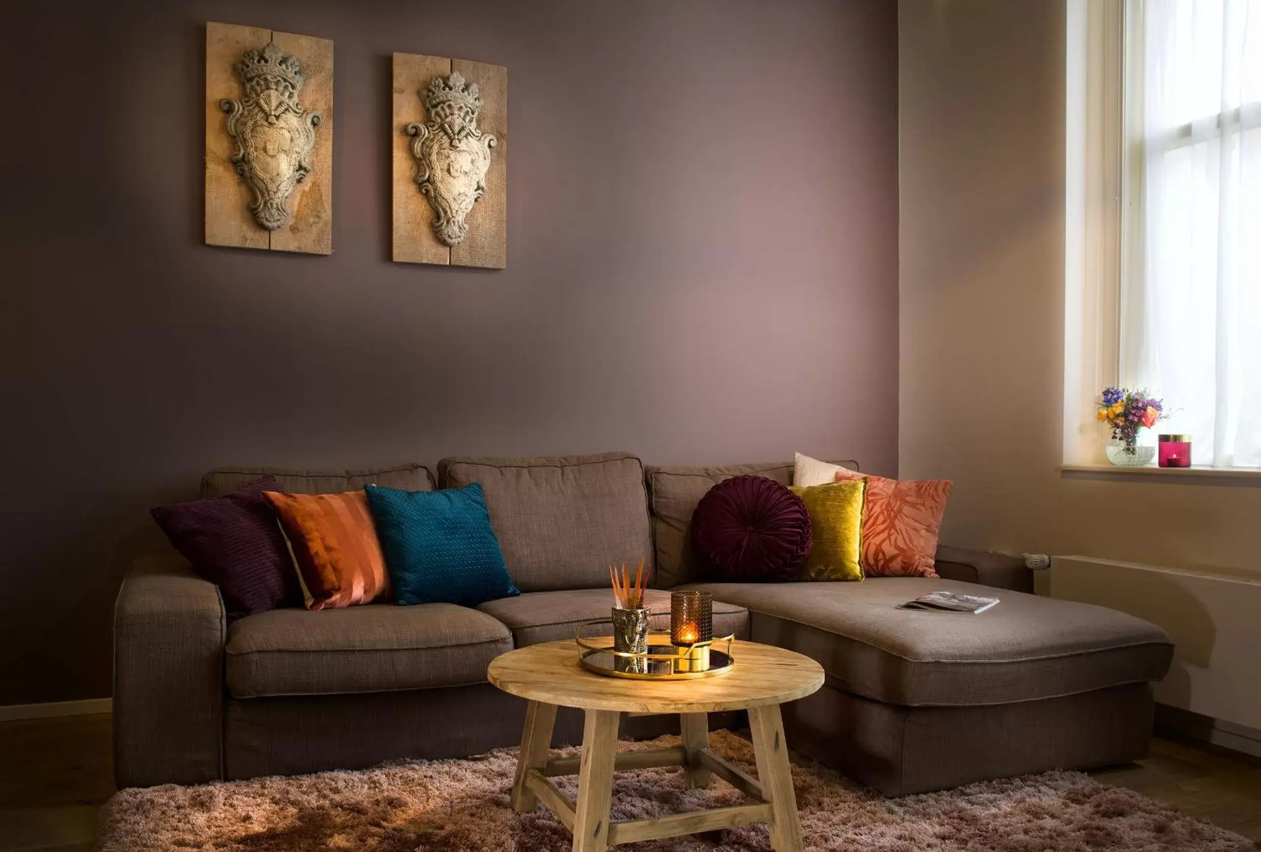 Seating Area in Haarlem Hotel Suites