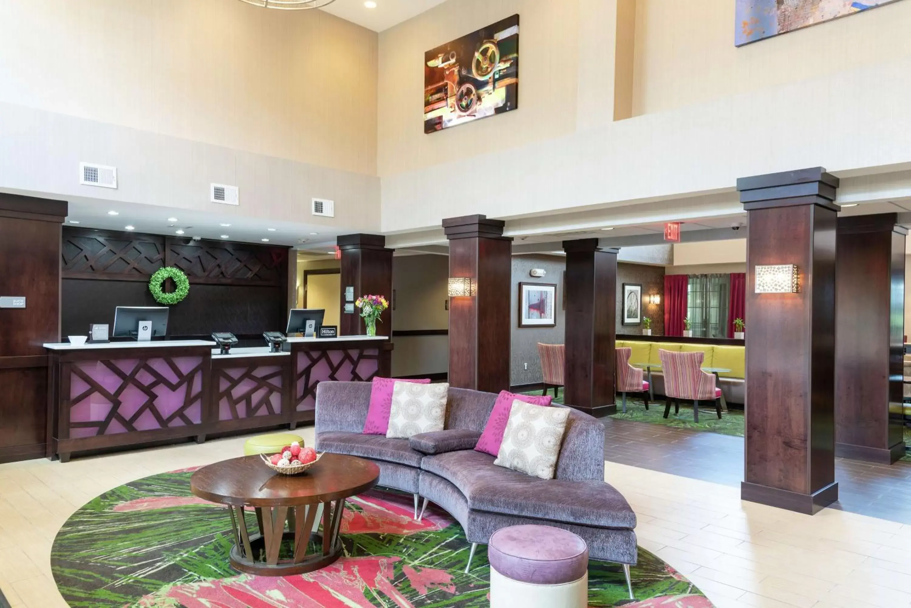 Lobby or reception in Homewood Suites by Hilton Columbus/Polaris Lobby or reception in Homewood Suites by Hilton Columbus/Polaris