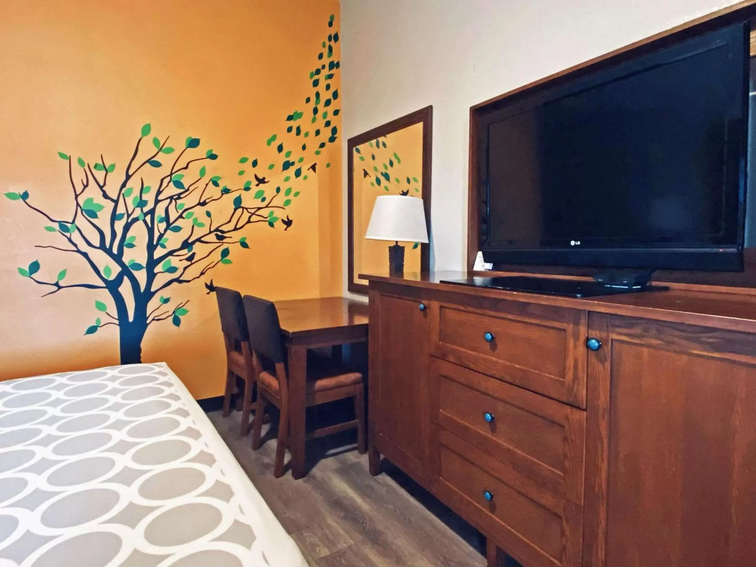 Photo of the whole room, TV/Entertainment Center in Rodeway Inn Old Town Scottsdale