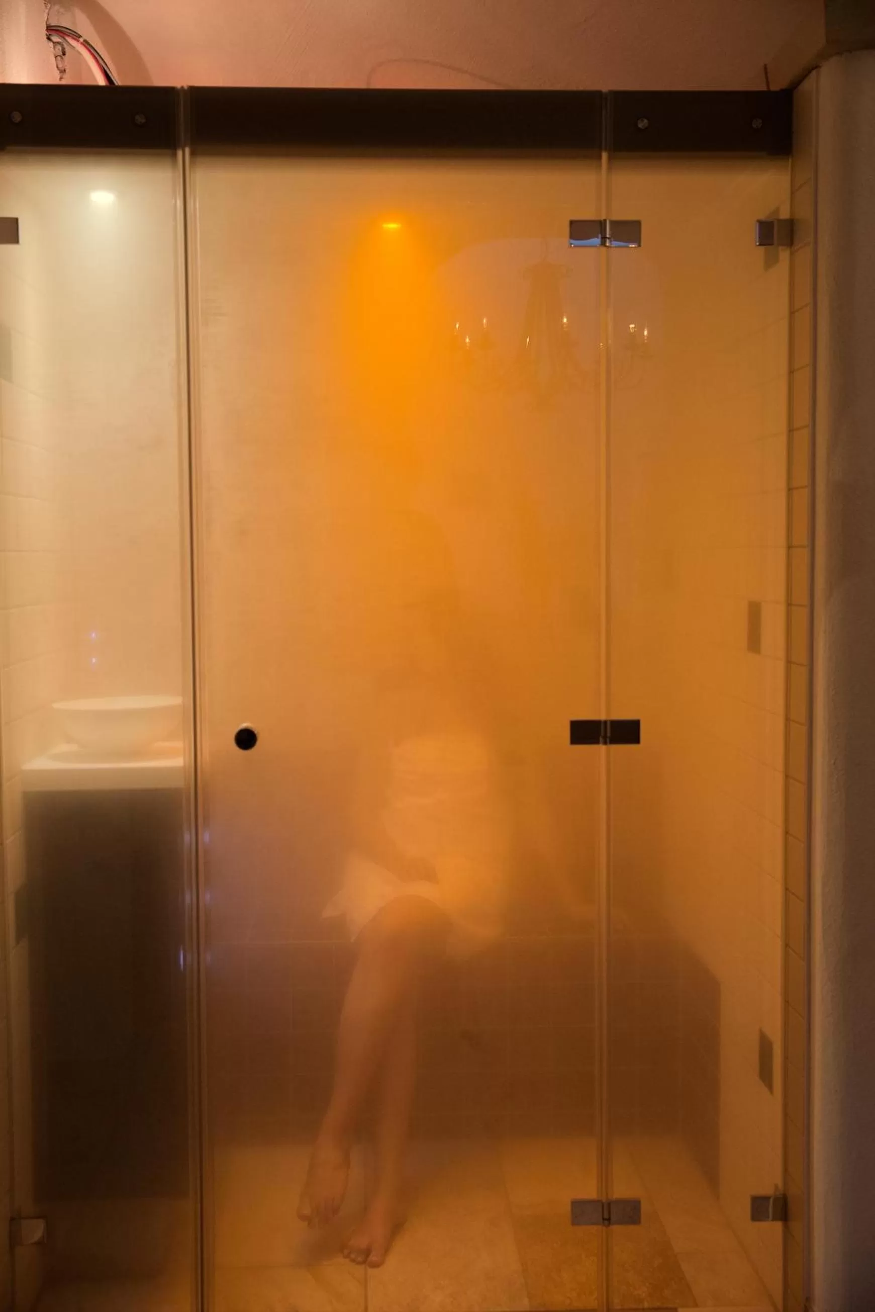 Steam room in Klosterbräuhaus Ursberg