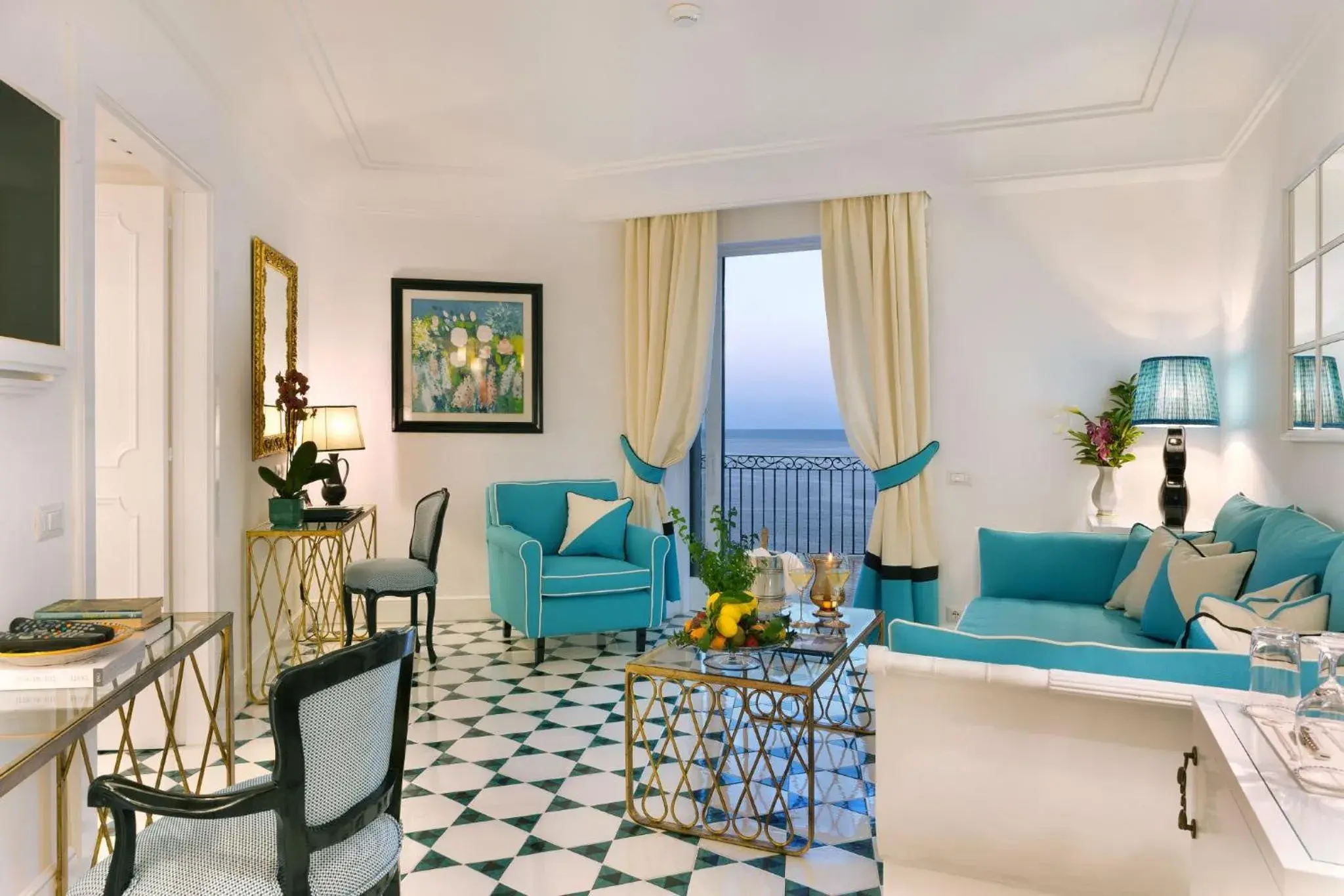 Seating Area in Il San Pietro di Positano