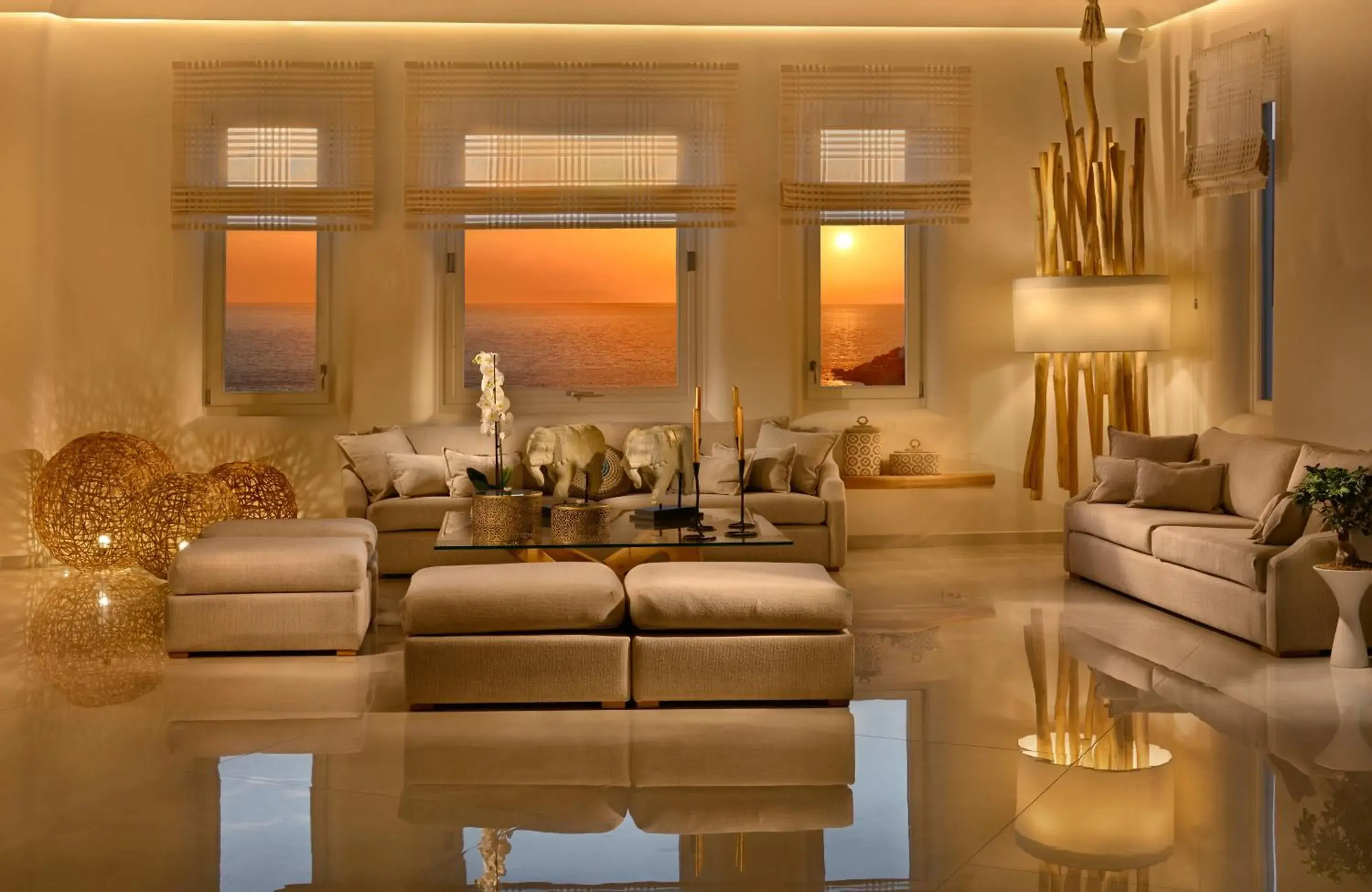 Lobby or reception in Anax Resort and Spa Lobby or reception in Anax Resort and Spa