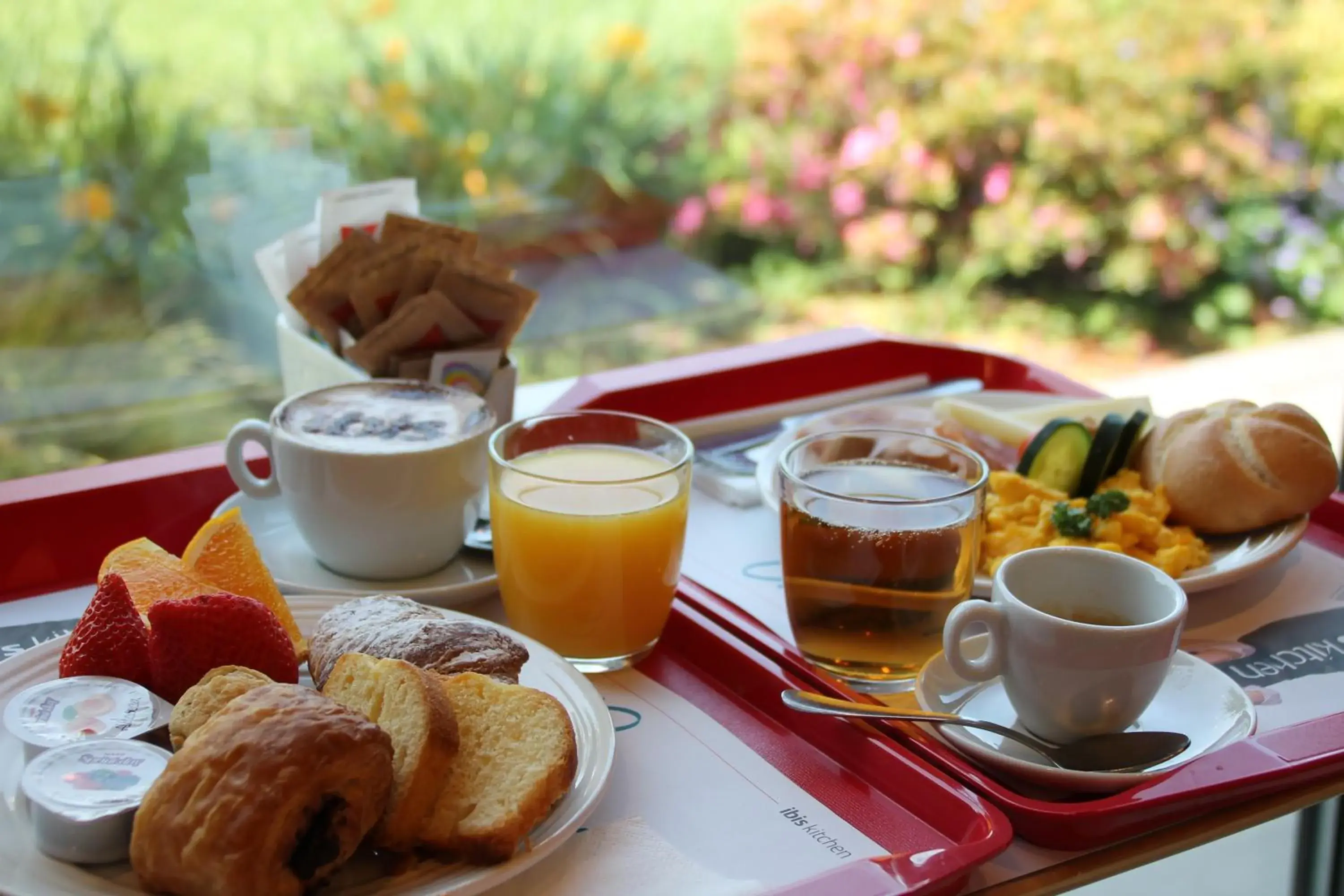 American breakfast, Breakfast in Ibis Milano Fiera