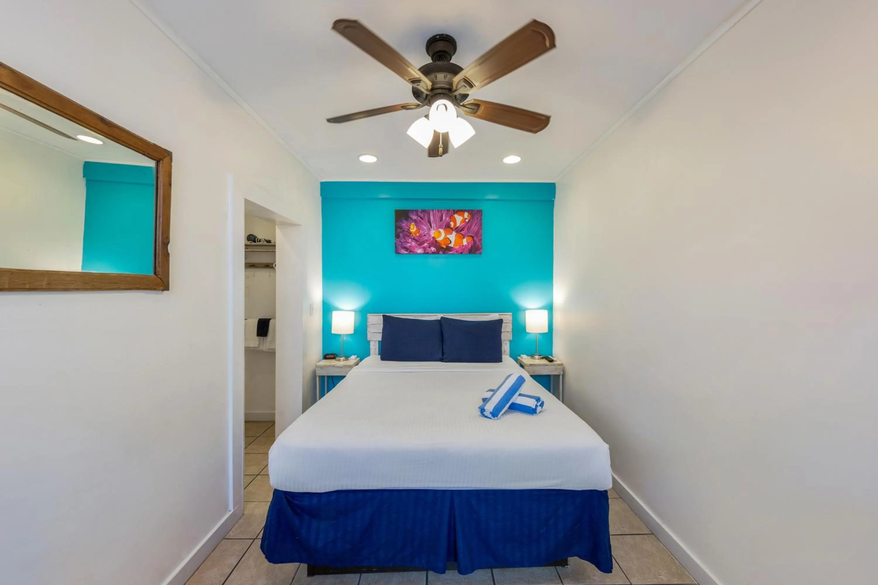 Bed in Wicker Guesthouse