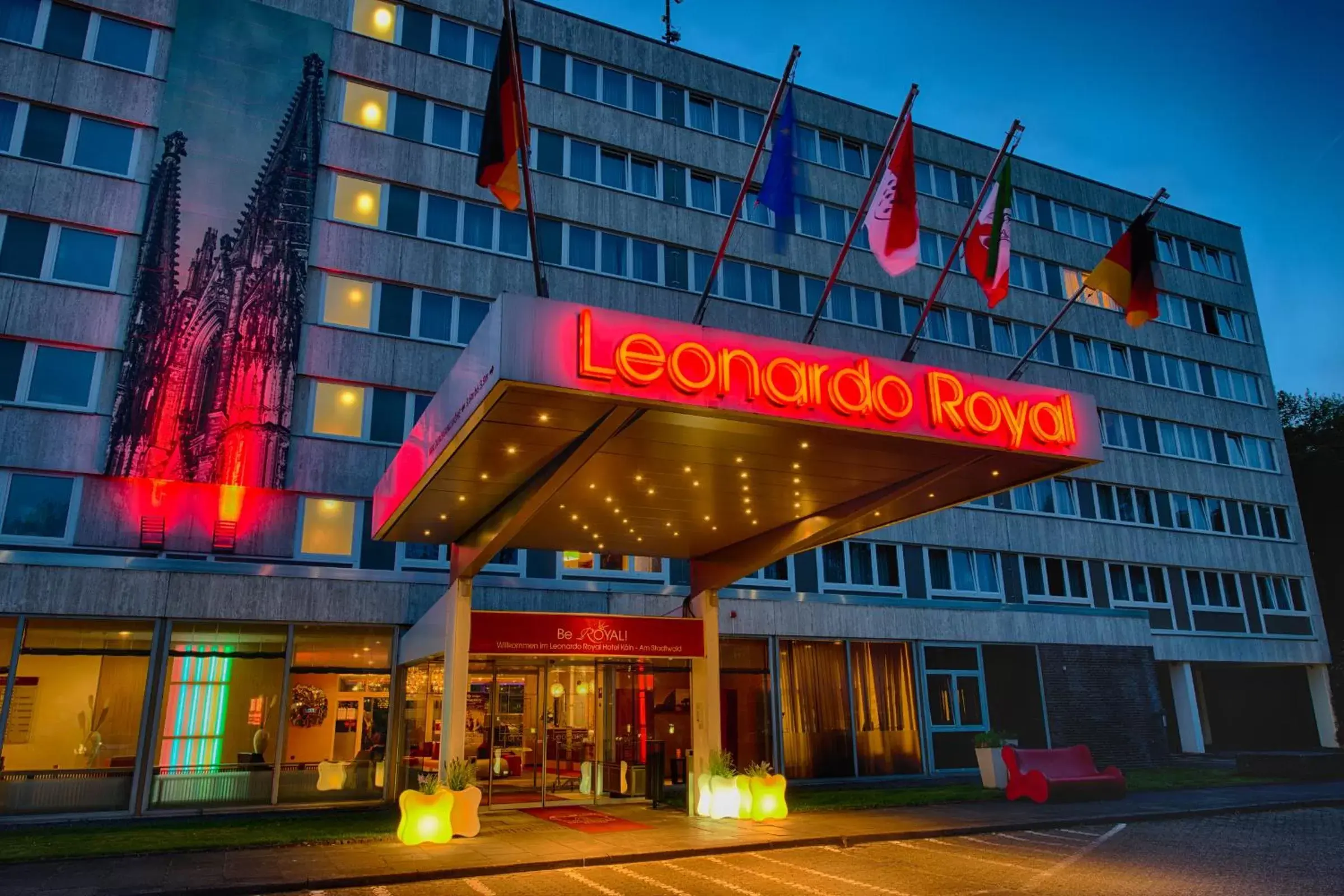 Facade/Entrance in Leonardo Royal Hotel Köln - Am Stadtwald