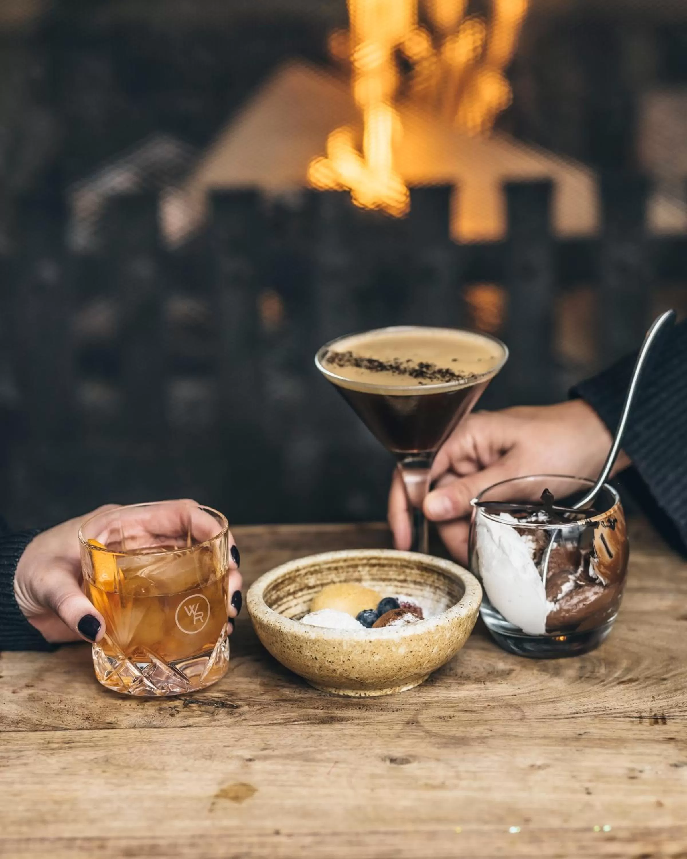 Food and drinks in The Inn On The Green